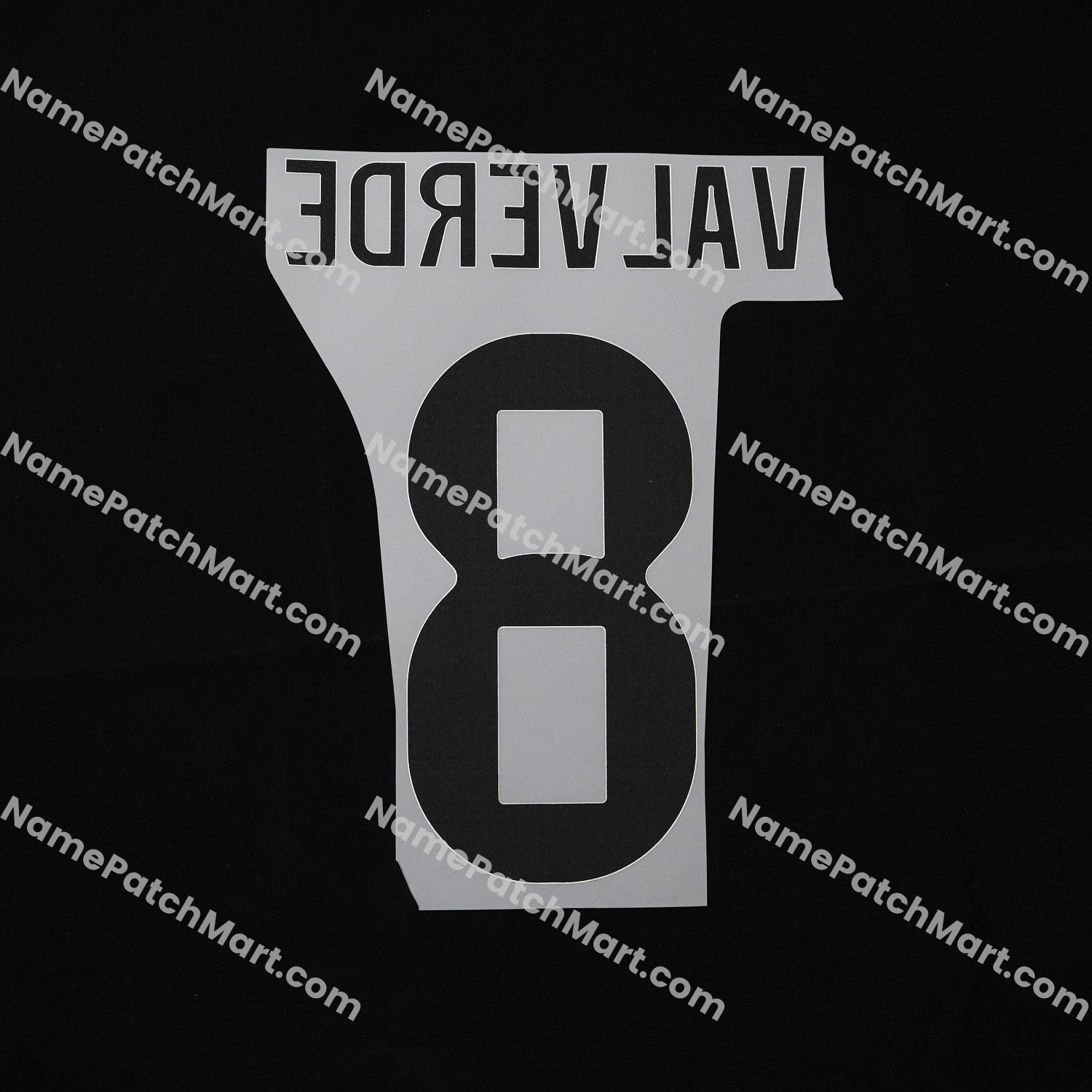 Valverde #8 (Champions League) - Real Madrid 25-26 Third  | Name Number Set - NamePatchMart.COM