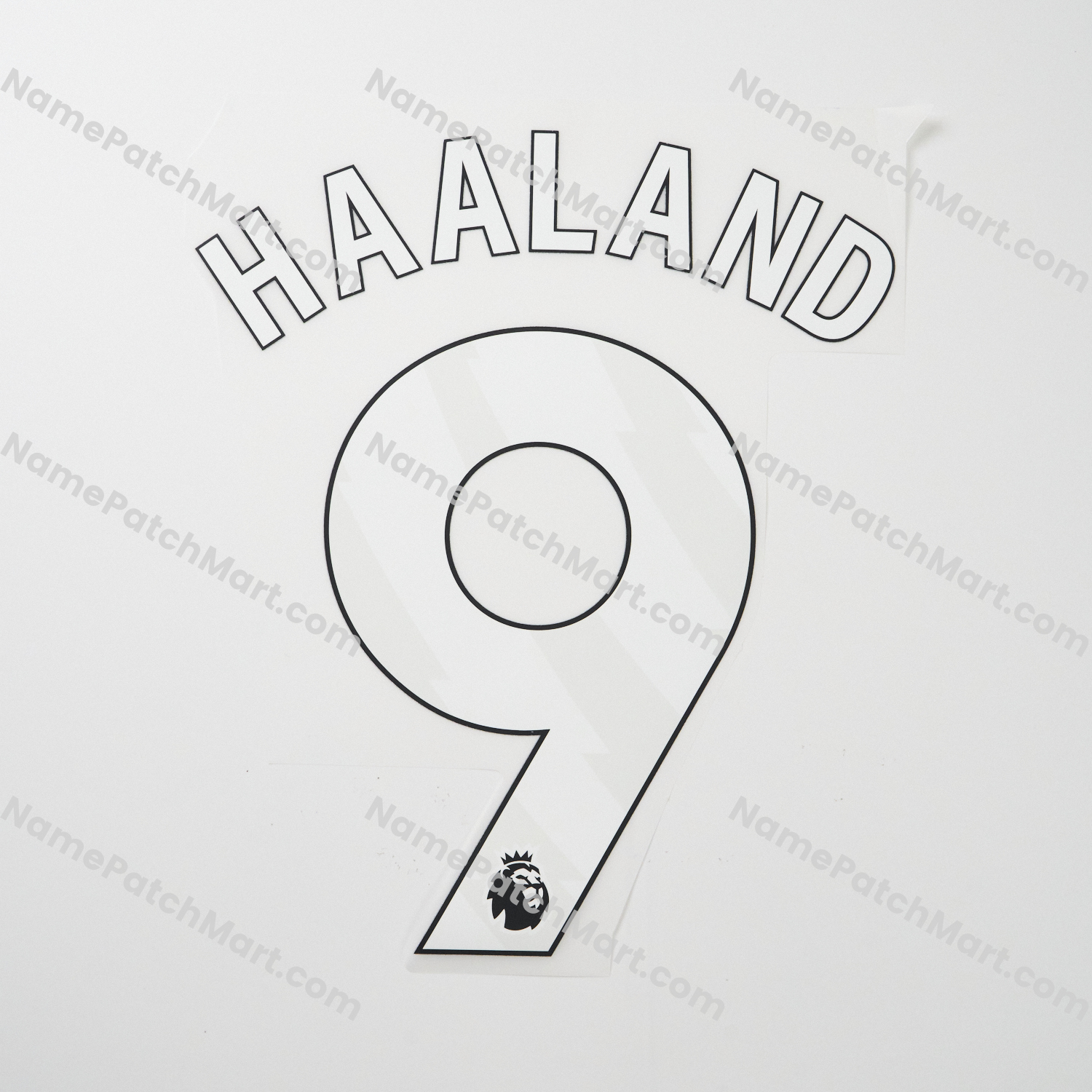 Haaland #9 (Premier League) - Manchester City 25-26 Home and Away  | Name Number Set - NamePatchMart.COM