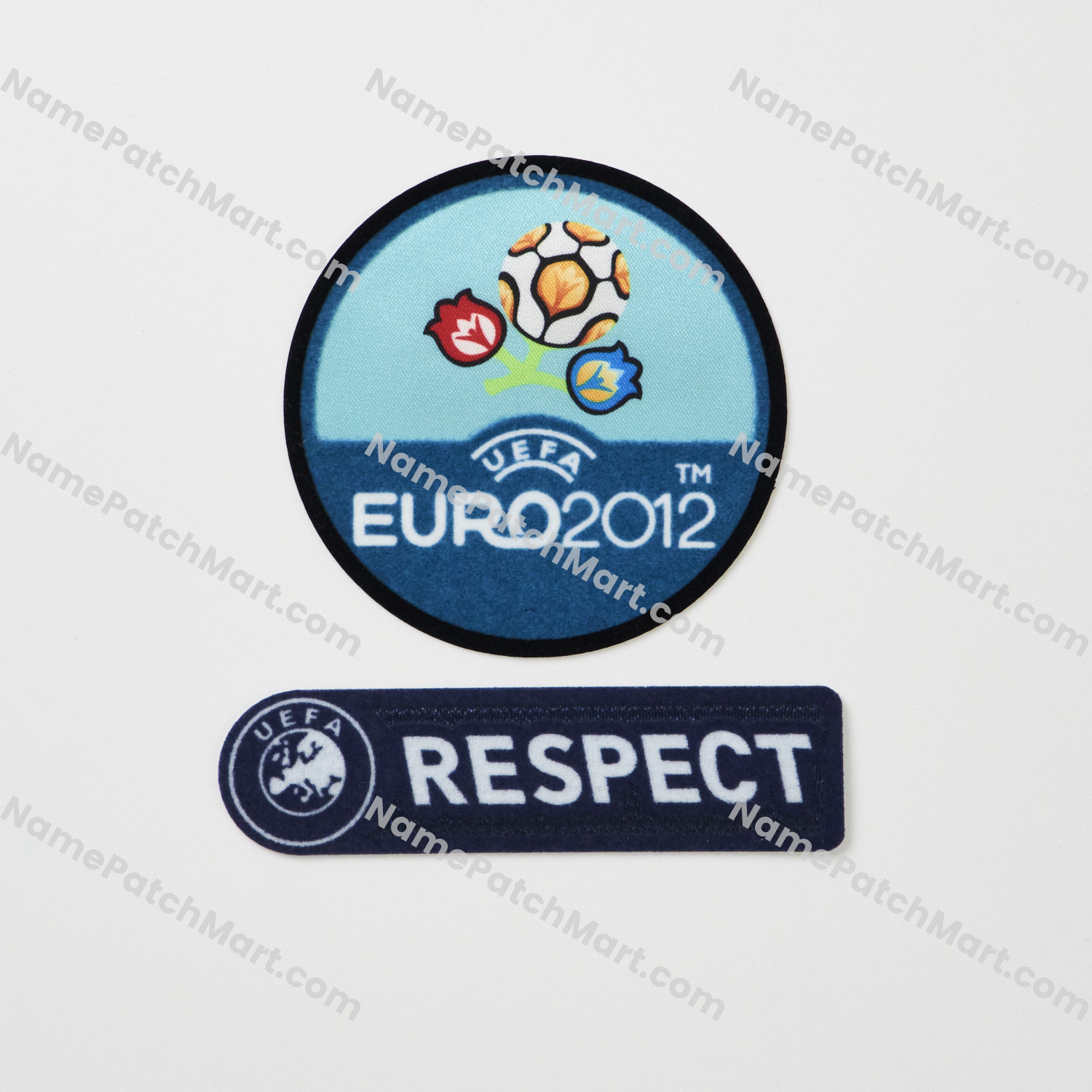 UEFA Euro 2012 Patch + Respect  | Name Number Set - NamePatchMart.COM