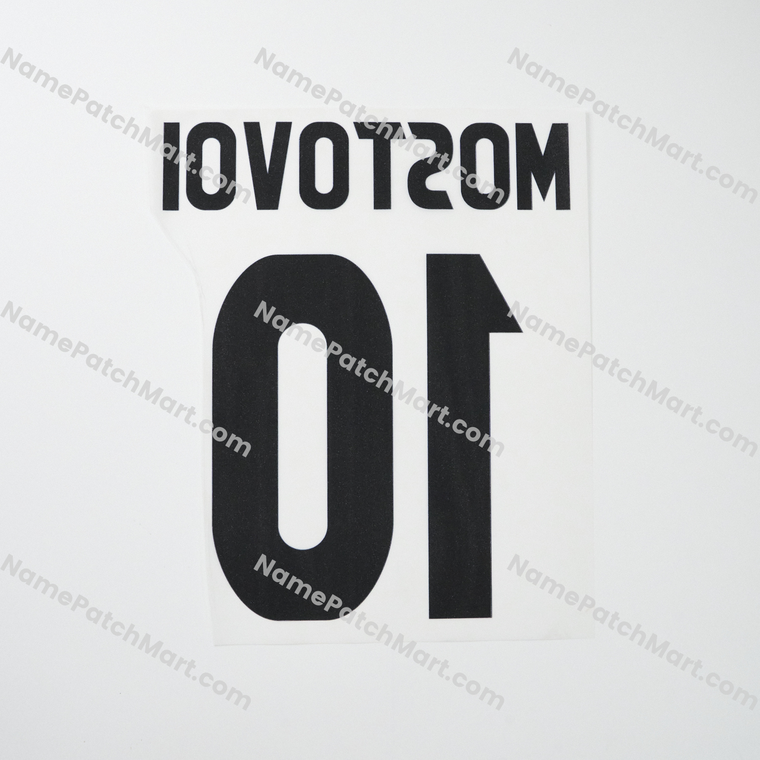 Mostovoi #10 - Celta Vigo 2003-04 Home  | Name Number Set - NamePatchMart.COM