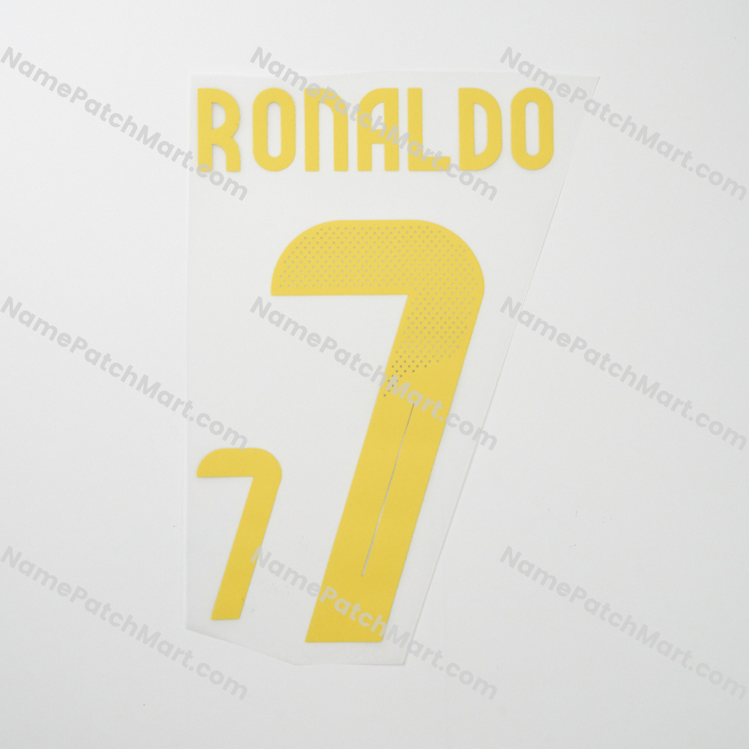 Cristiano Ronaldo #7 - Al Nassr Riyadh Victory 25-26 Third  | Name Number Set - NamePatchMart.COM