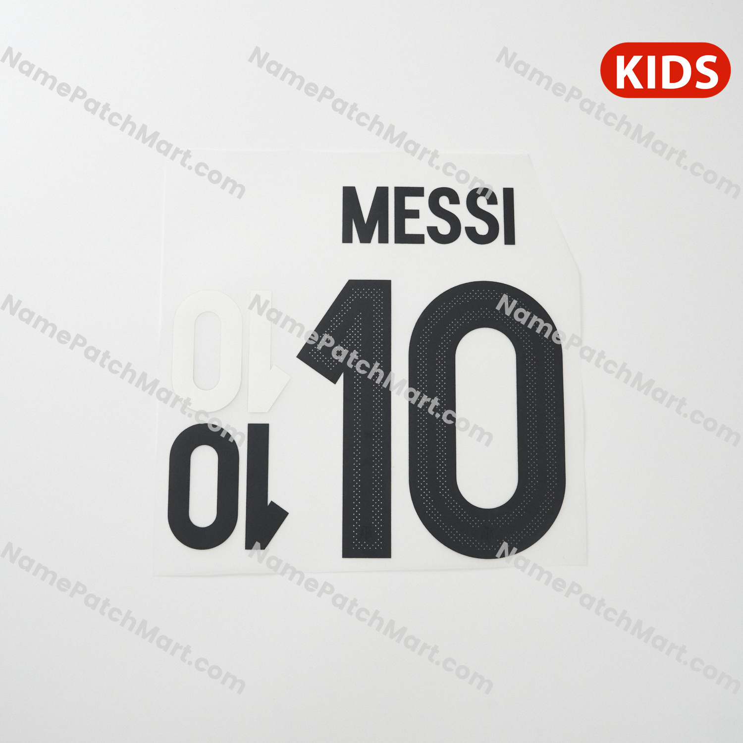 Messi #10 - Argentina 2025 50th Anniversary Home  | Name Number Set - NamePatchMart.COM