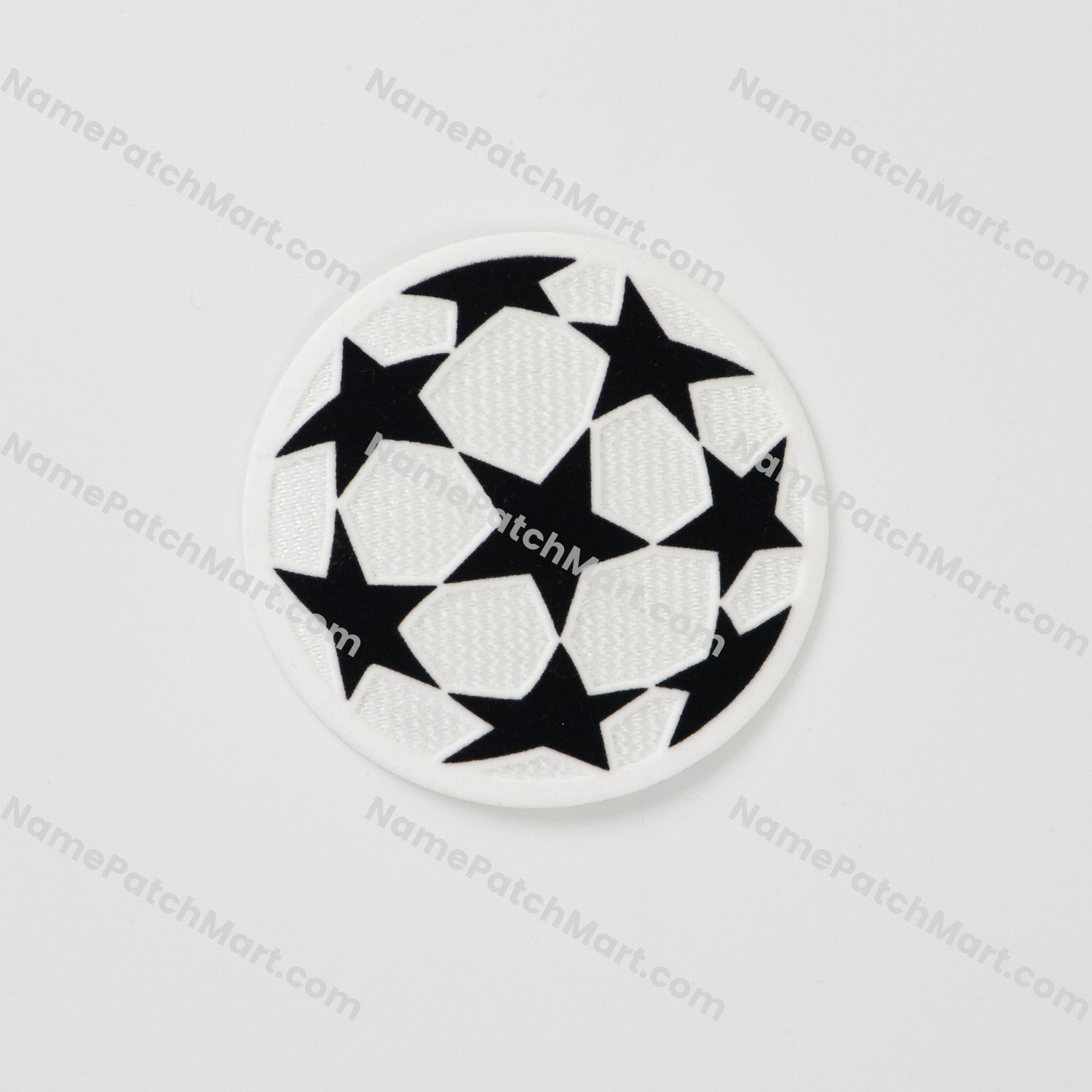 Retro 1993-2003 UCL Starball Patch  | Name Number Set - NamePatchMart.COM
