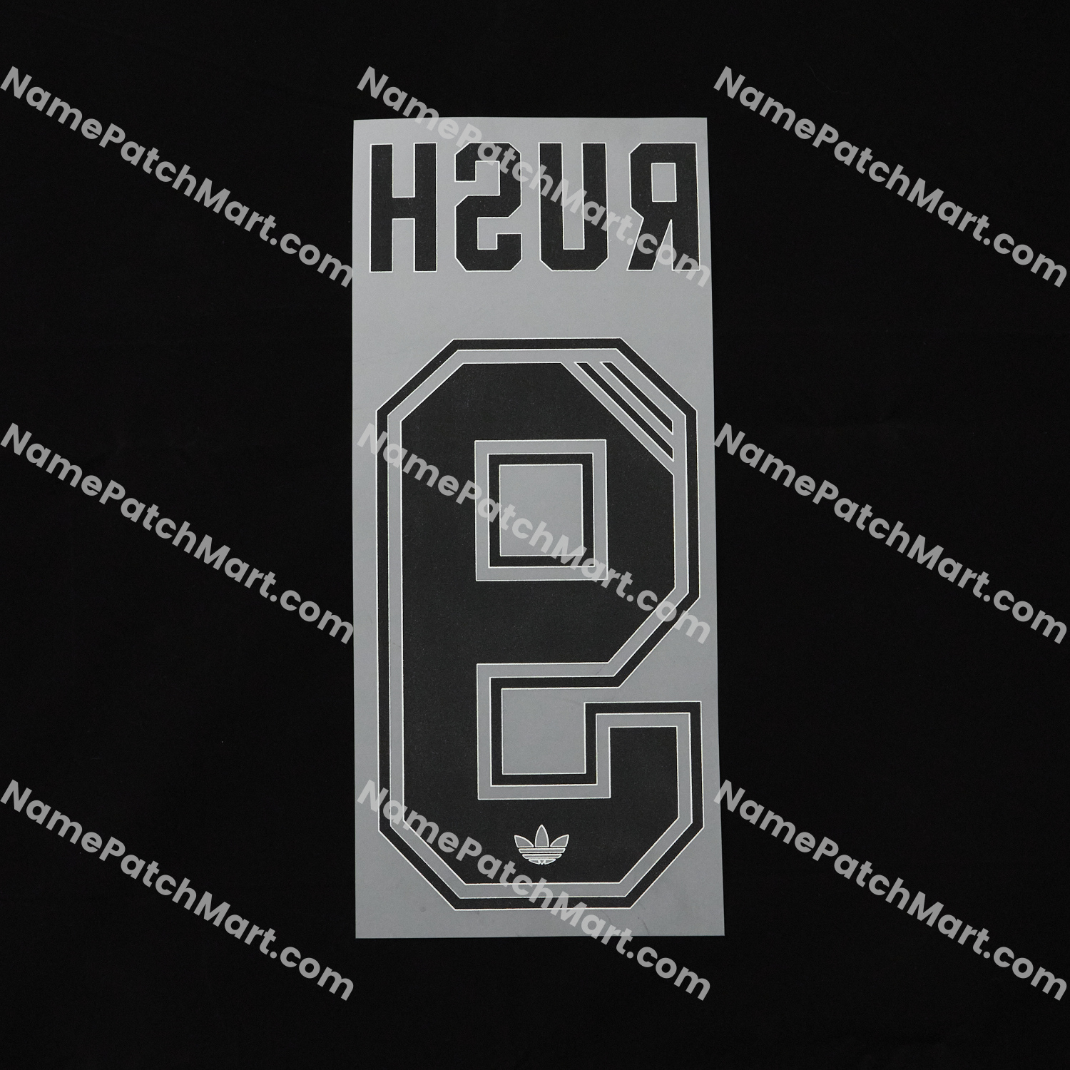 Rush #9 - Liverpool 1989-91 Home  | Name Number Set - NamePatchMart.COM