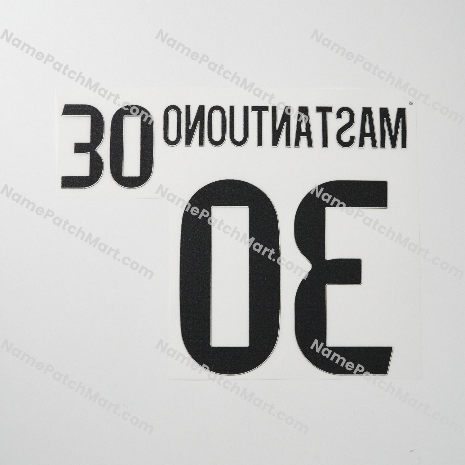 Mastantuono #30 (Champions League) - Real Madrid 25-26 Home KIDS  | Name Number Set - NamePatchMart.COM