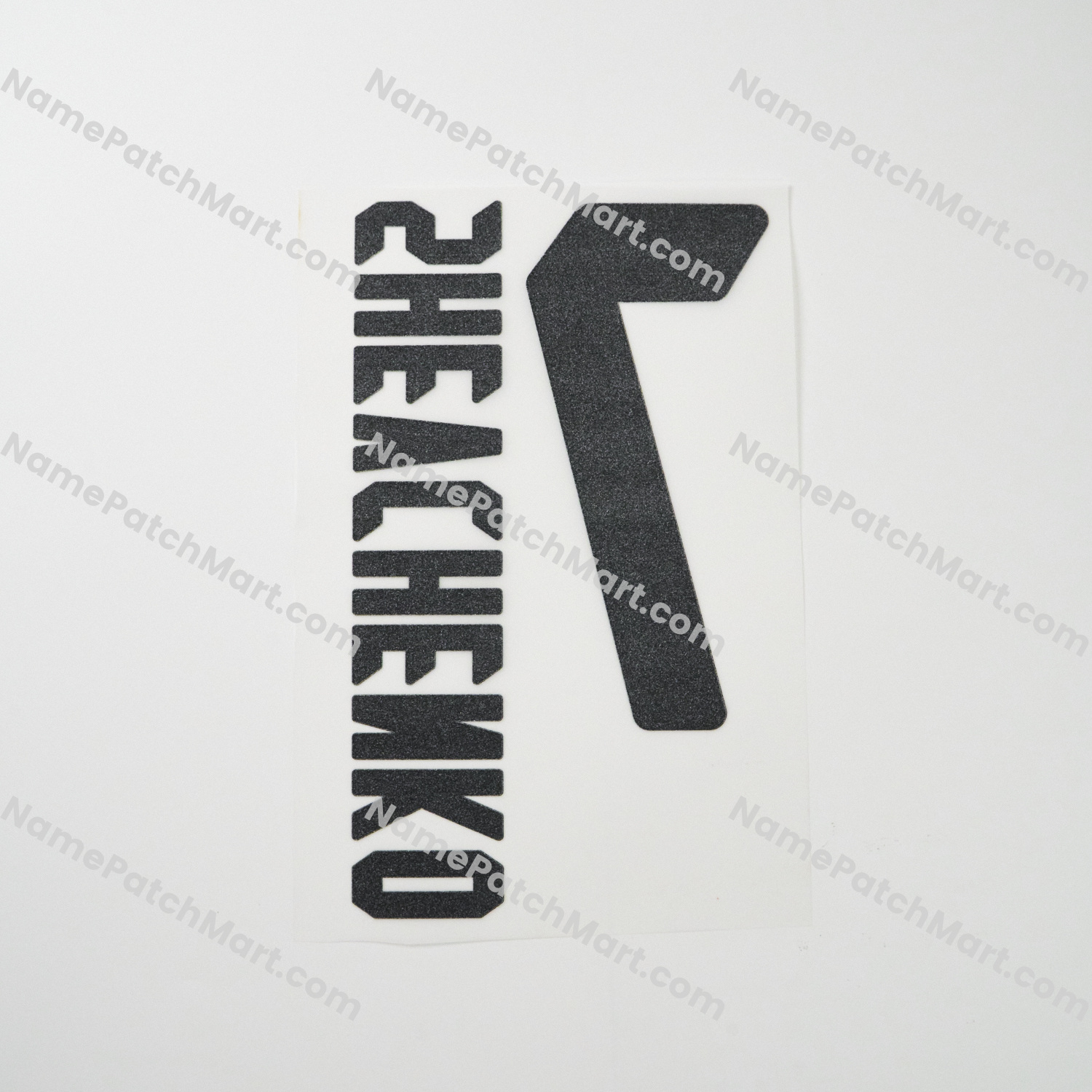 Shevchenko #7 - AC Milan 2004-07 Home  | Name Number Set - NamePatchMart.COM