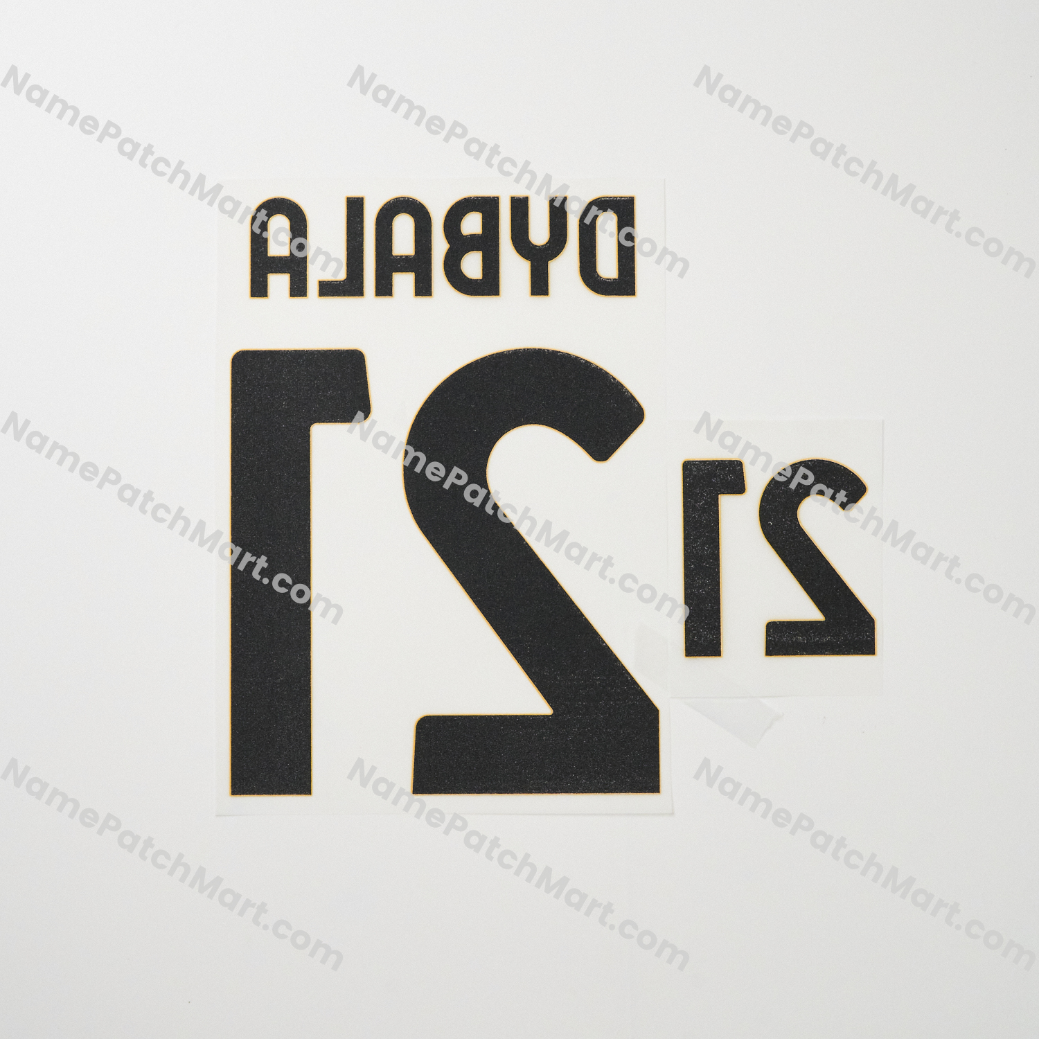 KIDS Dyabala #21 - AS Roma 25-26 Third  | Name Number Set - NamePatchMart.COM