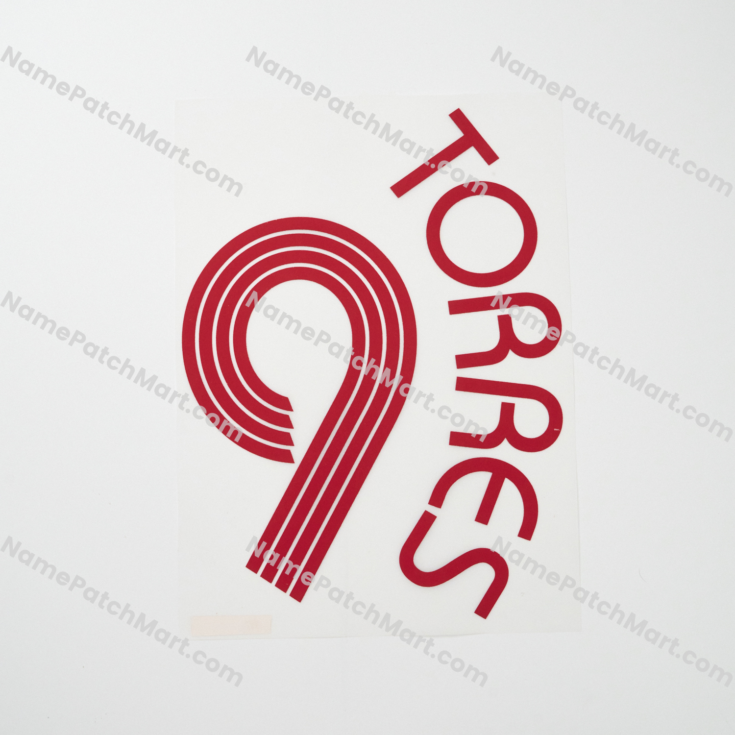 Torres #9 (Champions League) - Liverpool 2006-08 Away  | Name Number Set - NamePatchMart.COM