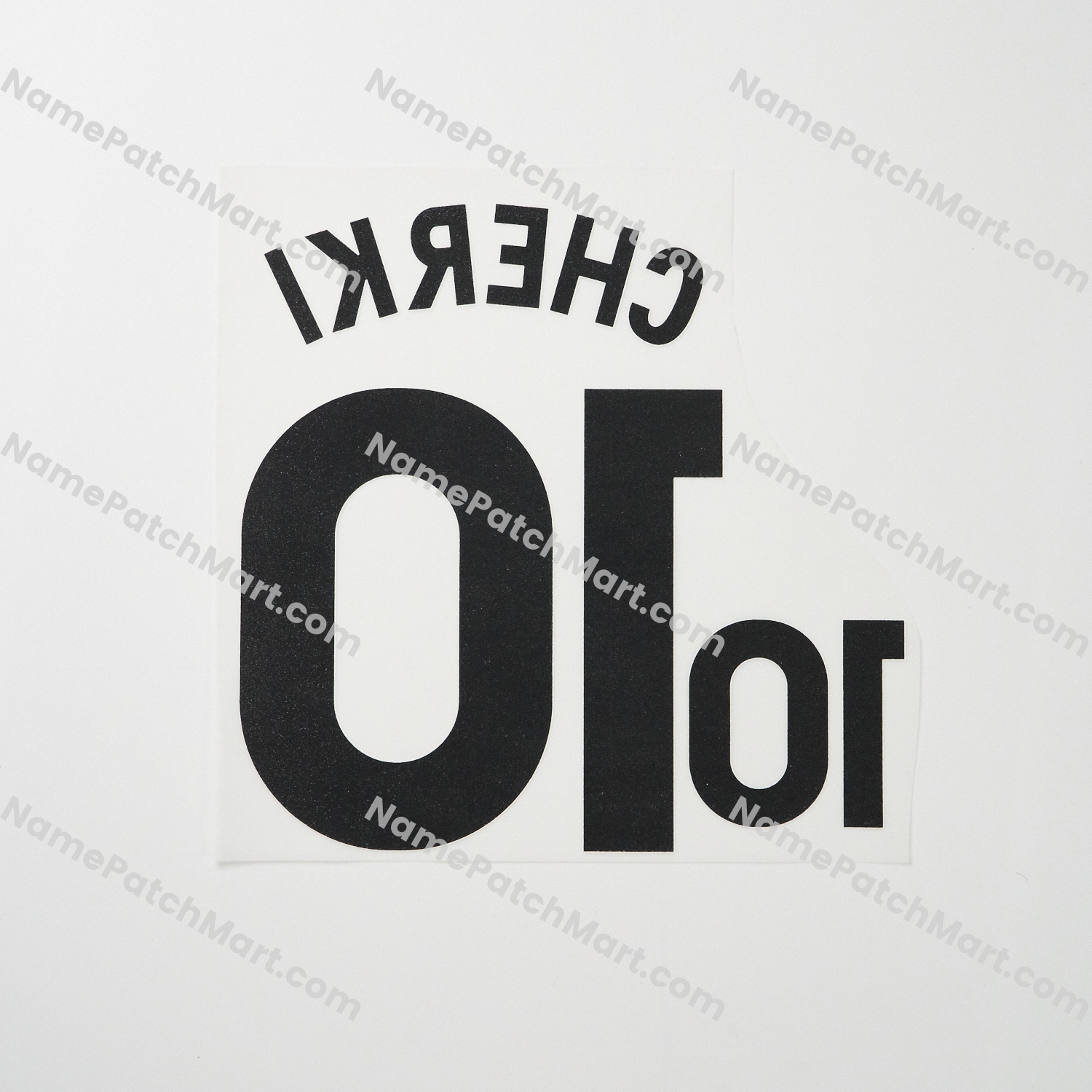 KIDS Cherki #10 (Premier League) - Manchester City 25-26 Third  | Name Number Set - NamePatchMart.COM