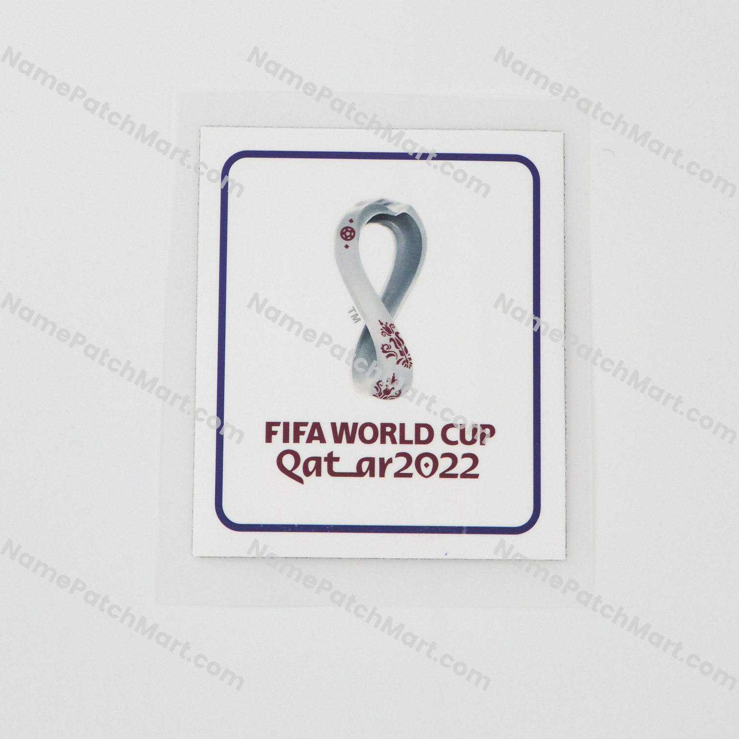 2022 World Cup Patch - White  | Name Number Set - NamePatchMart.COM