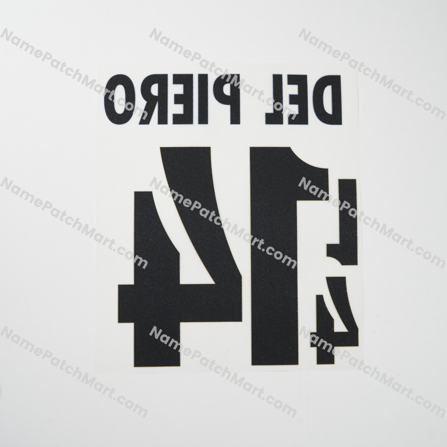 Del Piero #14 - Italy 1996 Away  | Name Number Set - NamePatchMart.COM