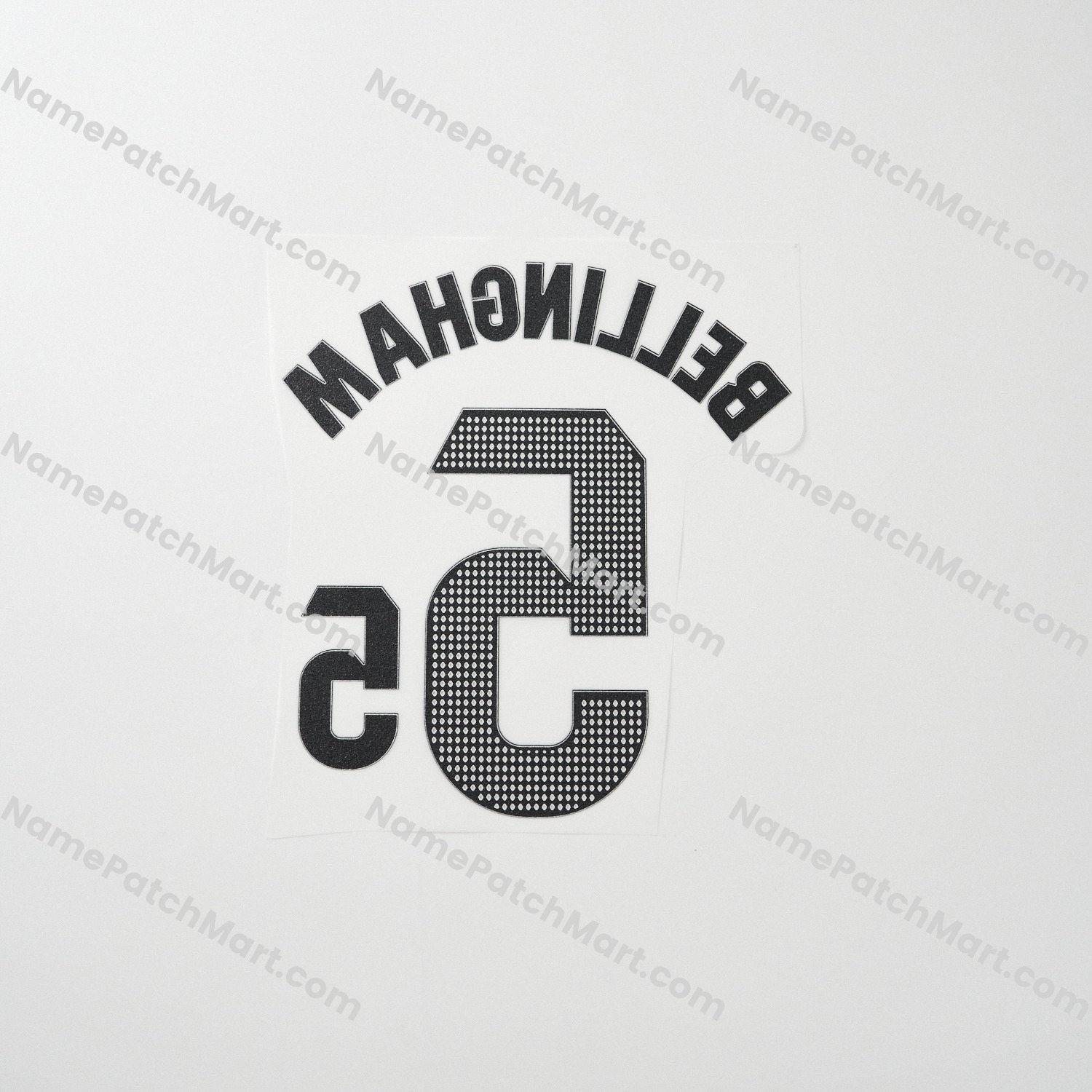 Bellingham #5 (La Liga) - Real Madrid 25-26 Away KIDS  | Name Number Set - NamePatchMart.COM