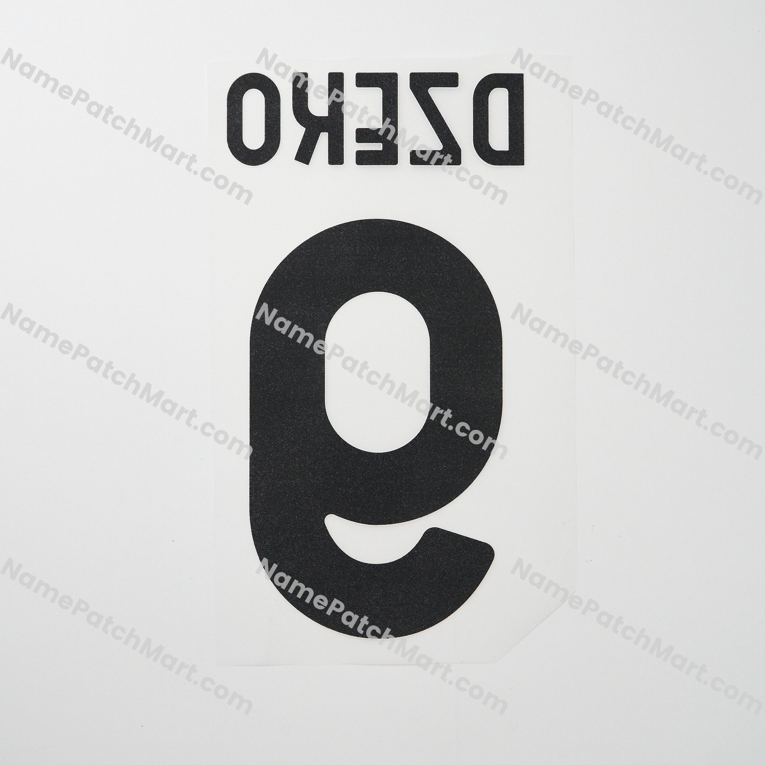 Dzeko #9 - Fiorentina 25-26 Away  | Name Number Set - NamePatchMart.COM