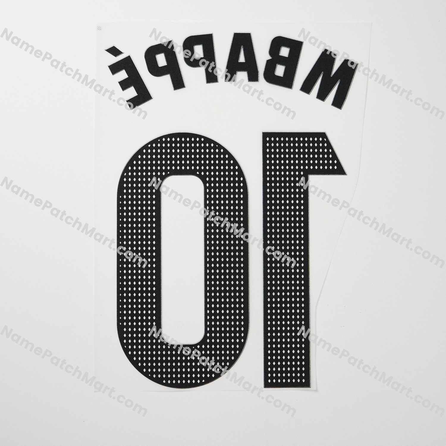 Mbappé #10 (La Liga) - Real Madrid 25-26 Third  | Name Number Set - NamePatchMart.COM