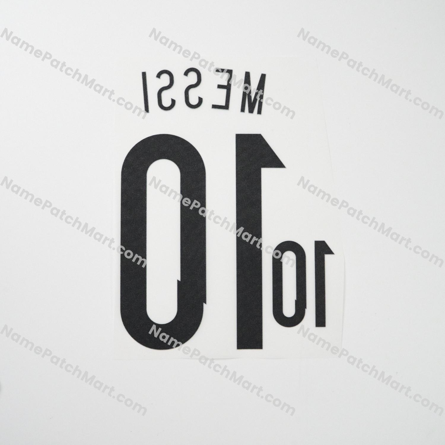 Messi #10 - Argentina 2014 Home  | Name Number Set - NamePatchMart.COM