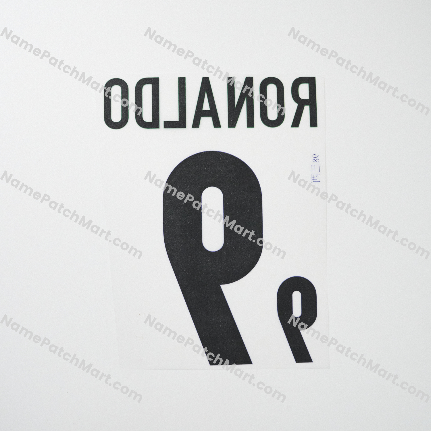 Ronaldo #9 - Brazil 1998 Home  | Name Number Set - NamePatchMart.COM