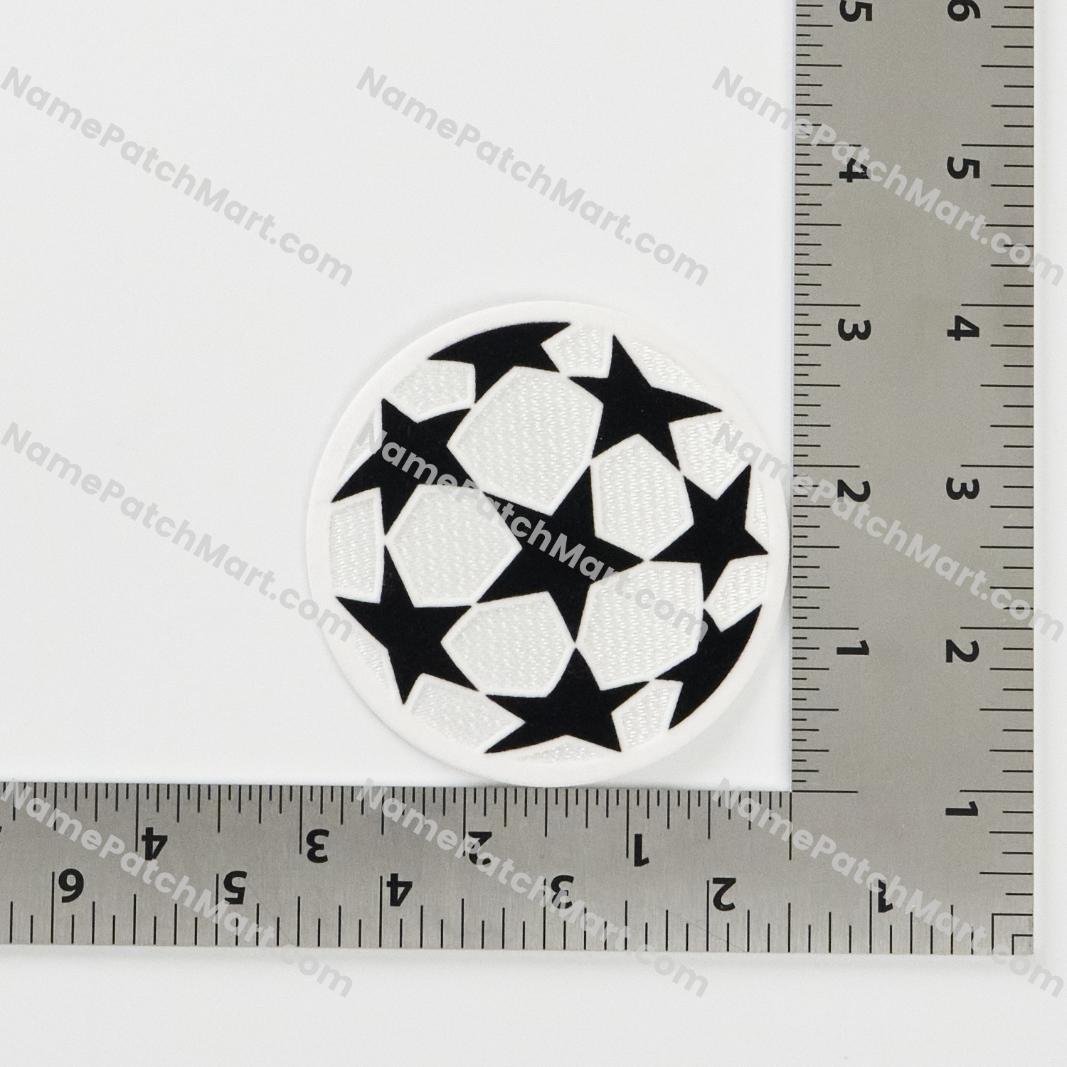 Retro 1993-2003 UCL Starball Patch  | Name Number Set - NamePatchMart.COM