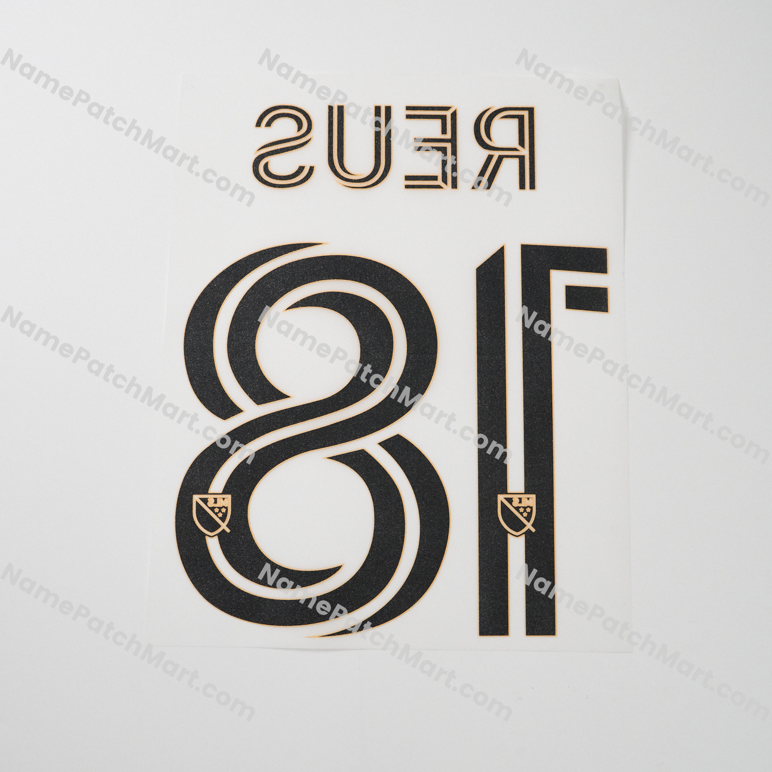 Reus #18 - LA Galaxy 25-26 Away  | Name Number Set - NamePatchMart.COM