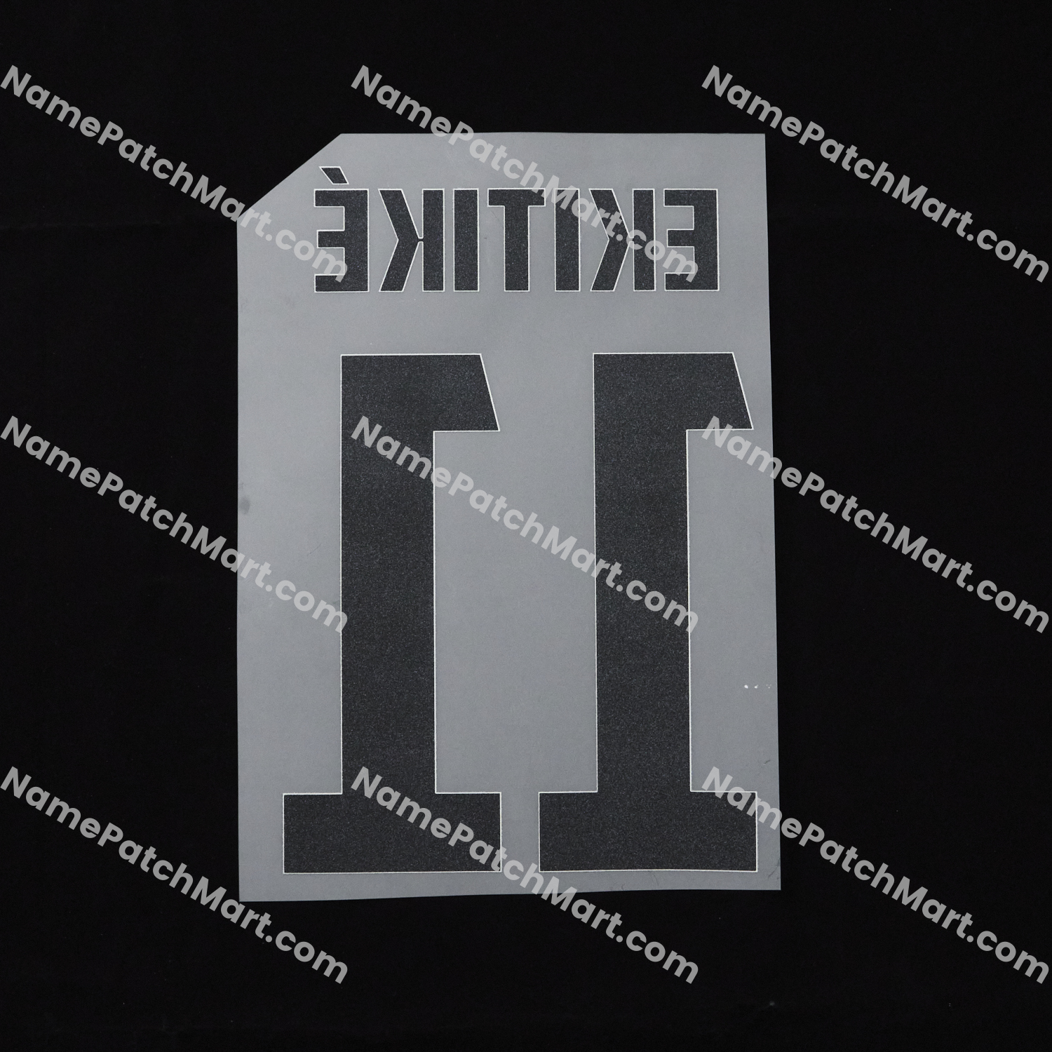 Ekitiké #11 - Frankfurt 25-26 Home  | Name Number Set - NamePatchMart.COM