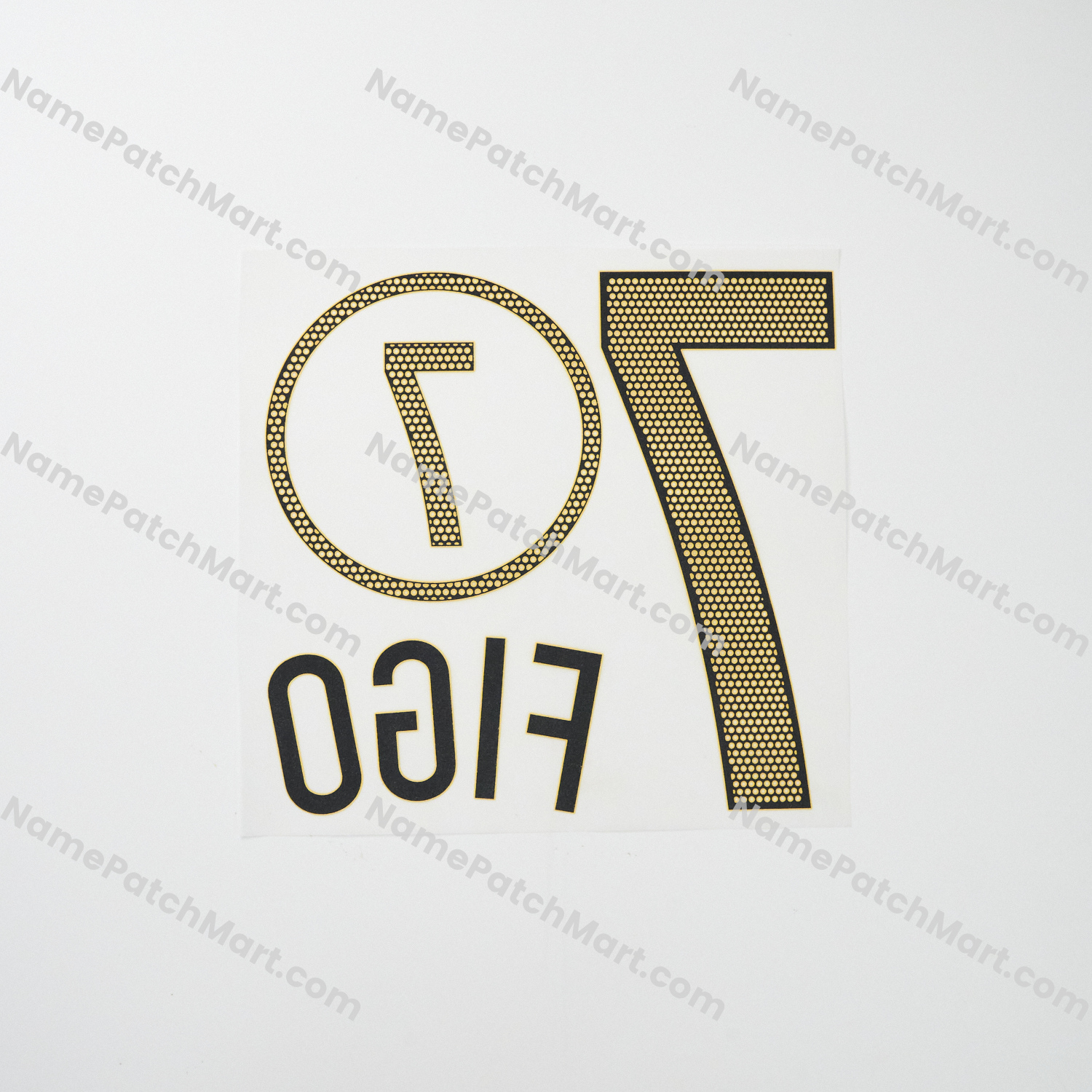 Figo #7 - Portugal 2004 Home  | Name Number Set - NamePatchMart.COM