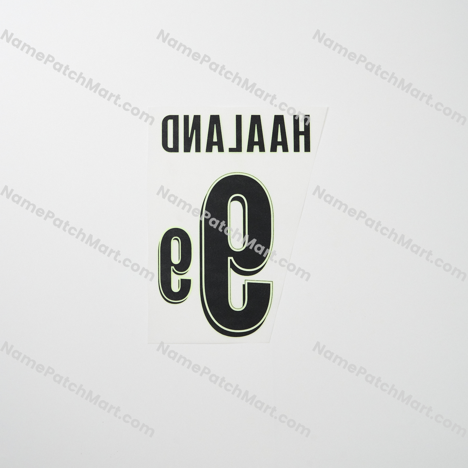 KIDS Haaland #9 (Champions League) - Manchester City 25-26  | Name Number Set - NamePatchMart.COM