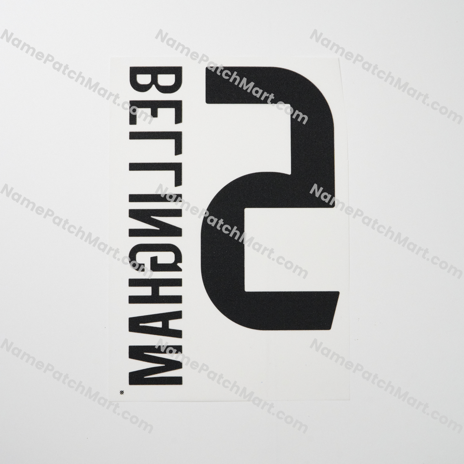 Bellingham #5 (Champions League) - Real Madrid 25-26 Home  | Name Number Set - NamePatchMart.COM