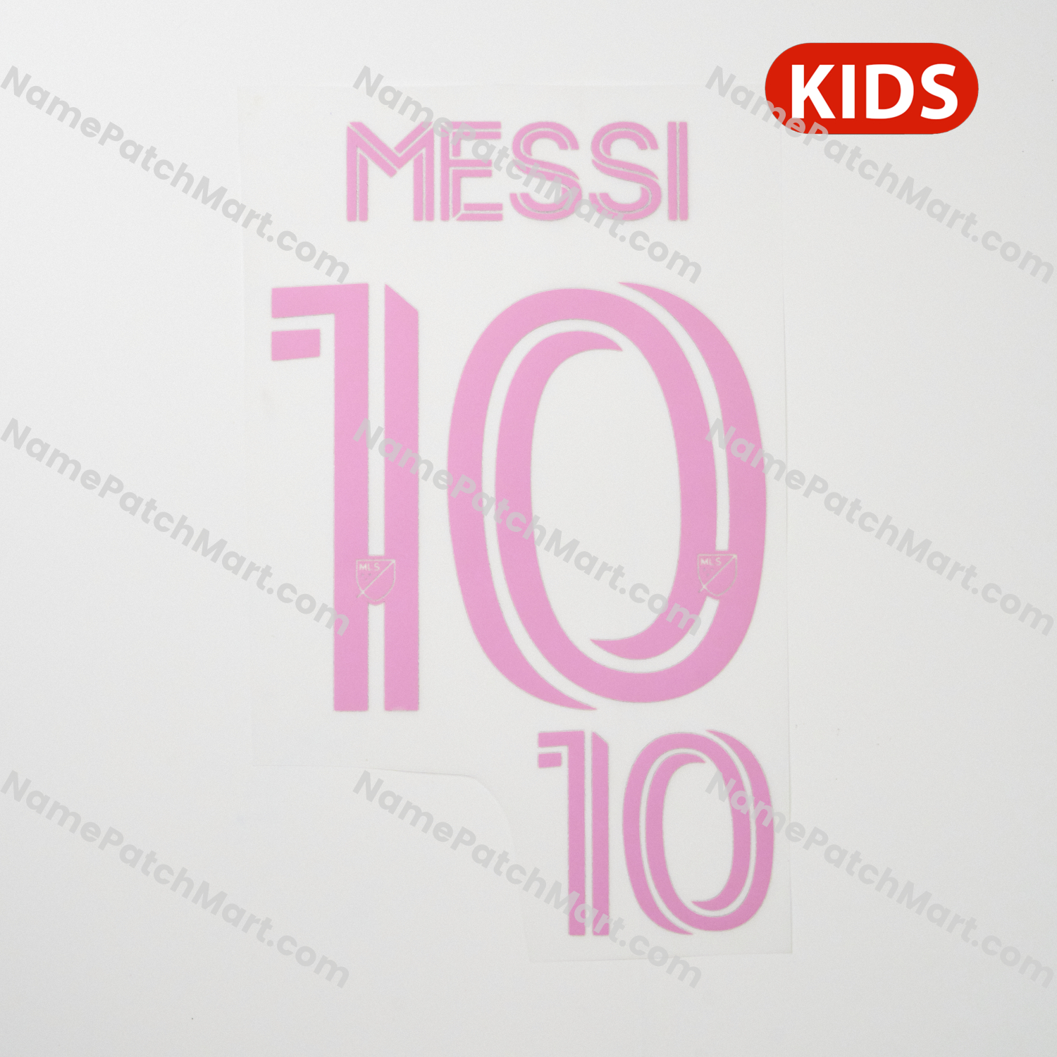 KIDS Messi #10 - Inter Miami 25-26 Away  | Name Number Set - NamePatchMart.COM