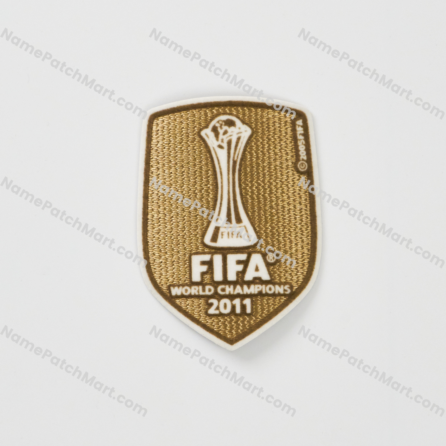 2011 Barcelona FIFA World Champions Patch  | Name Number Set - NamePatchMart.COM