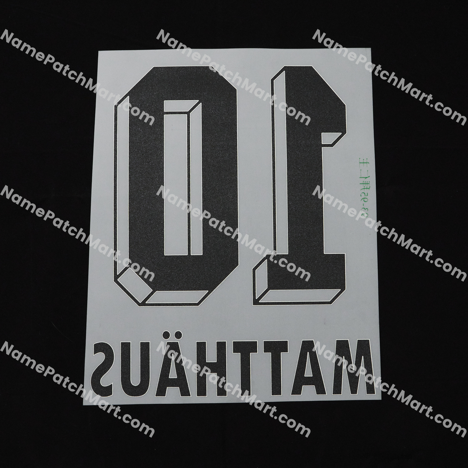 Matthäus #10 - Bayern Munich 1993-95 Home  | Name Number Set - NamePatchMart.COM