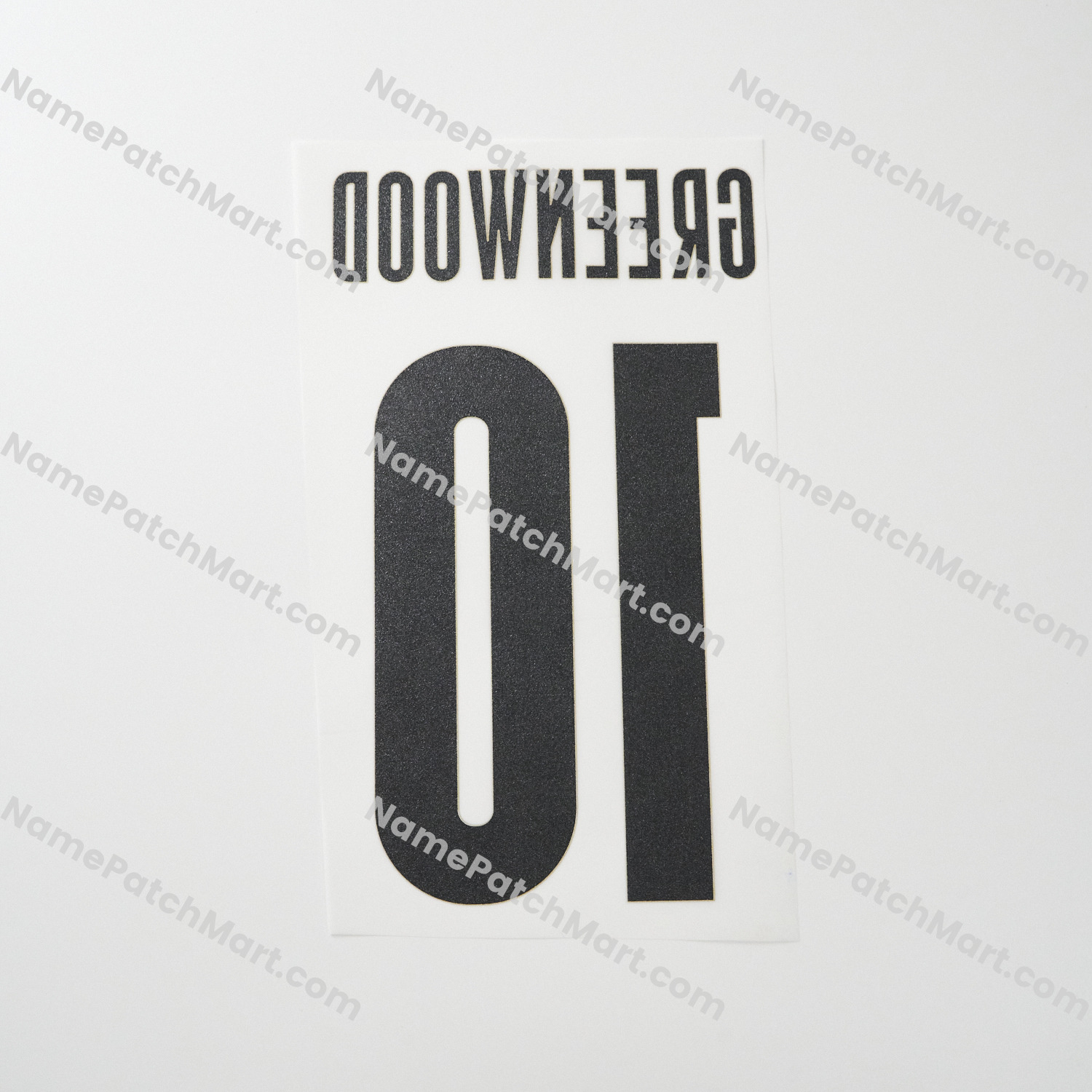 Greenwood #10 (Champions League) - Marseille 25-26 Home  | Name Number Set - NamePatchMart.COM