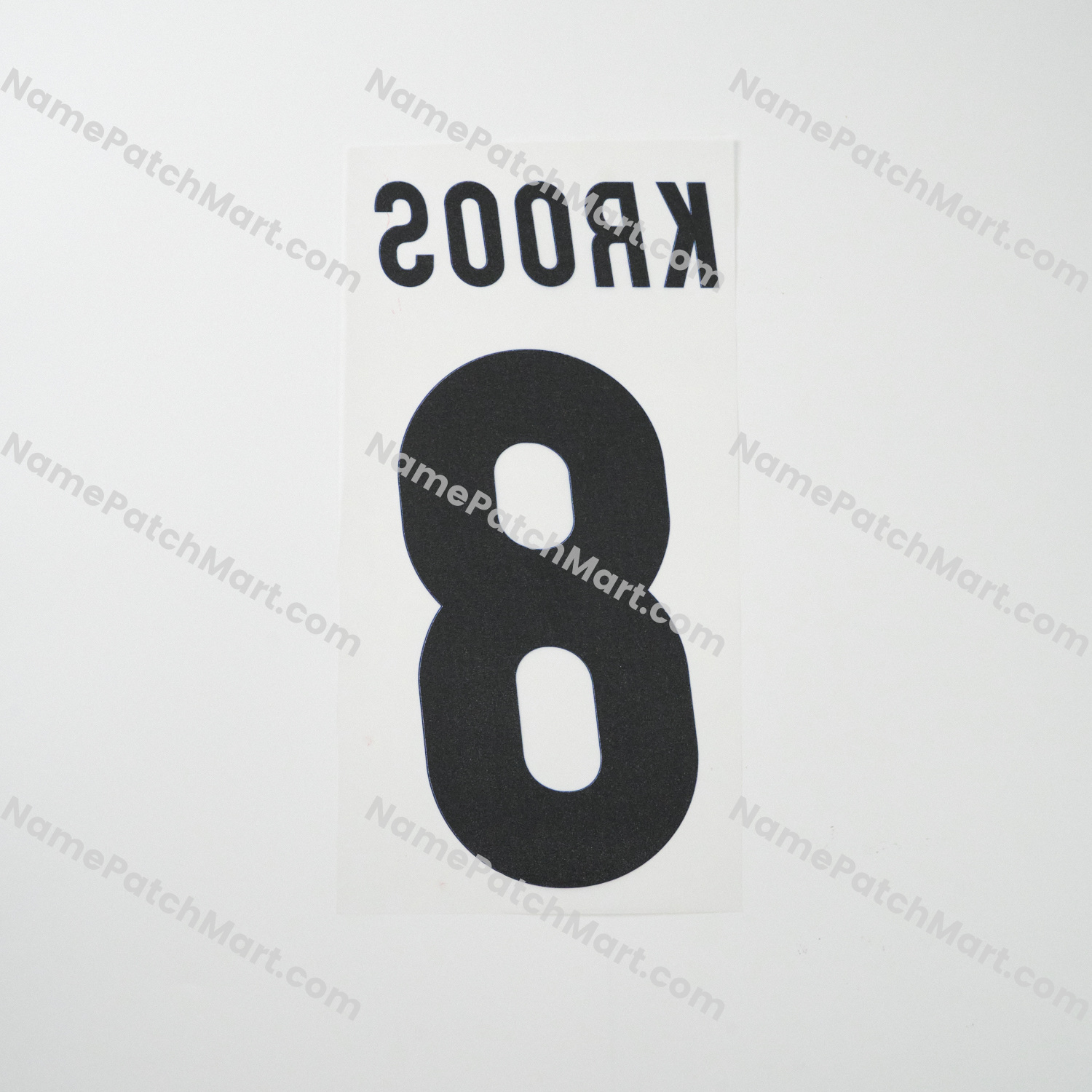 Kroos #8 (Champions League) - Real Madrid 2016-17 Home  | Name Number Set - NamePatchMart.COM