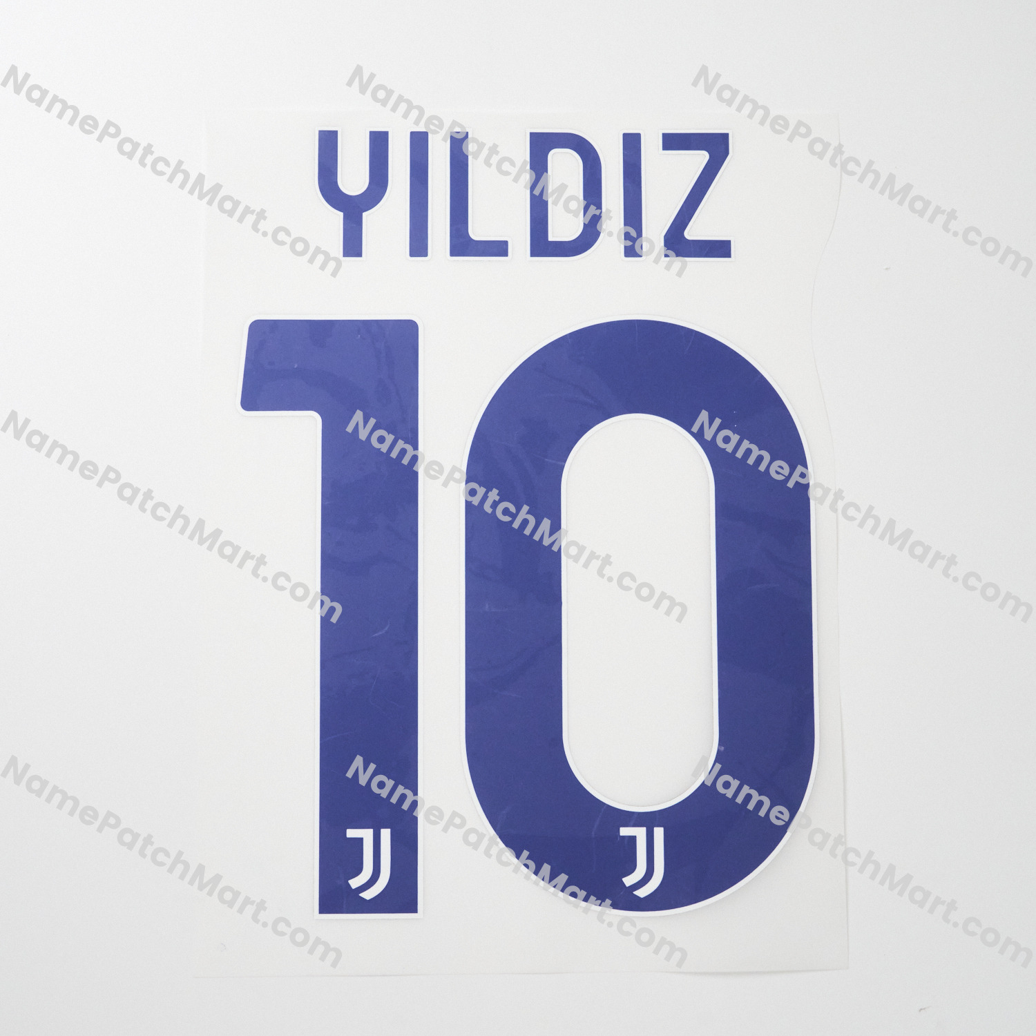 Yildiz #10 - Juventus 25-26 Away  | Name Number Set - NamePatchMart.COM