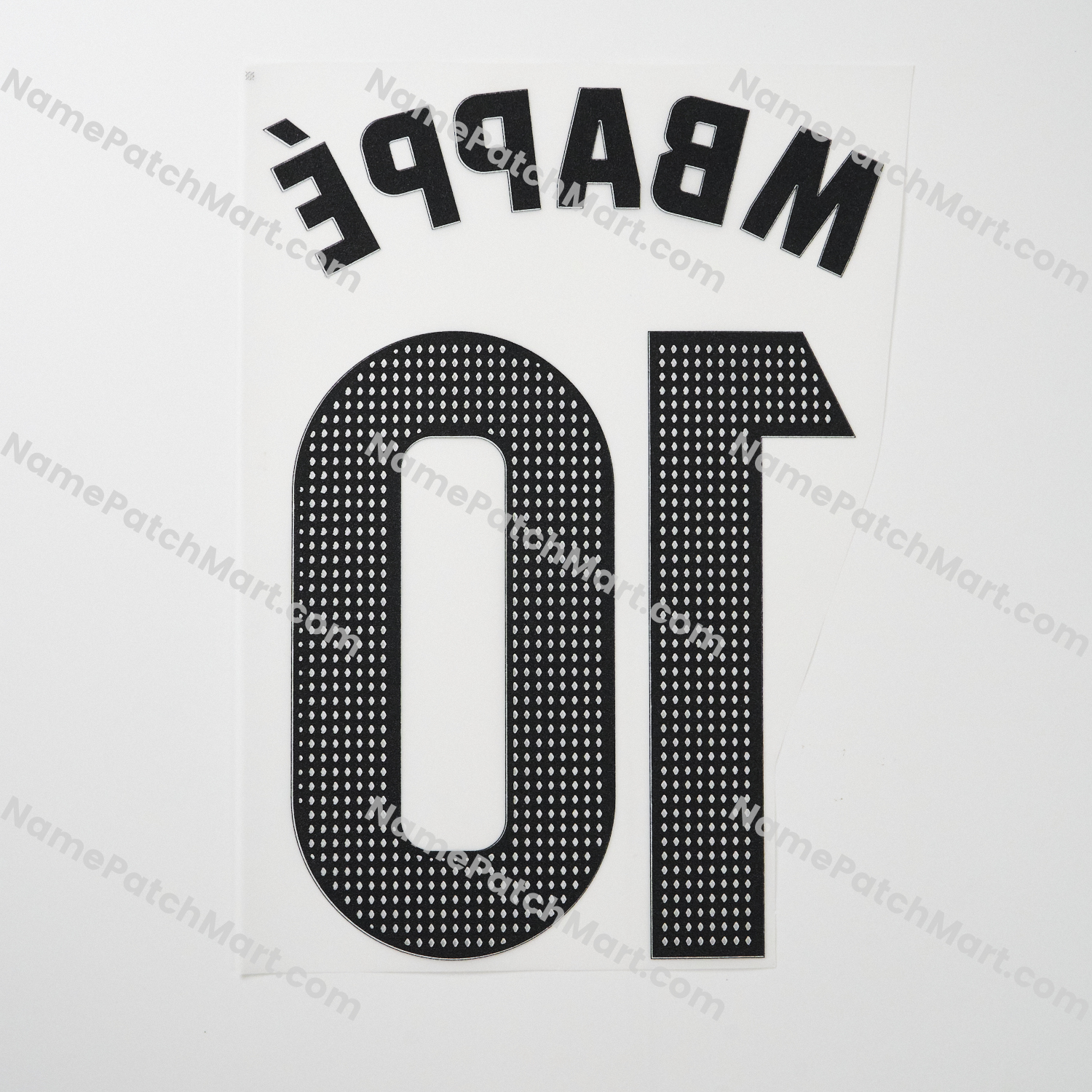 Mbappé #10 (La Liga) - Real Madrid 25-26 Away  | Name Number Set - NamePatchMart.COM