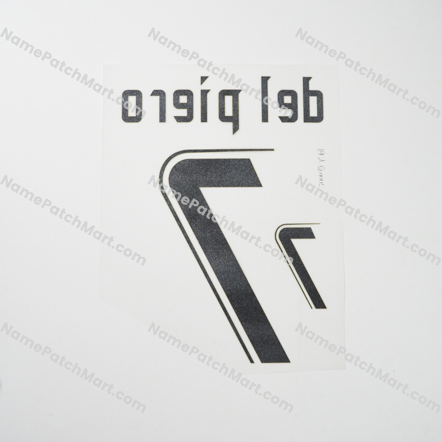 Del Piero #7 - Italy 2006 Home  | Name Number Set - NamePatchMart.COM