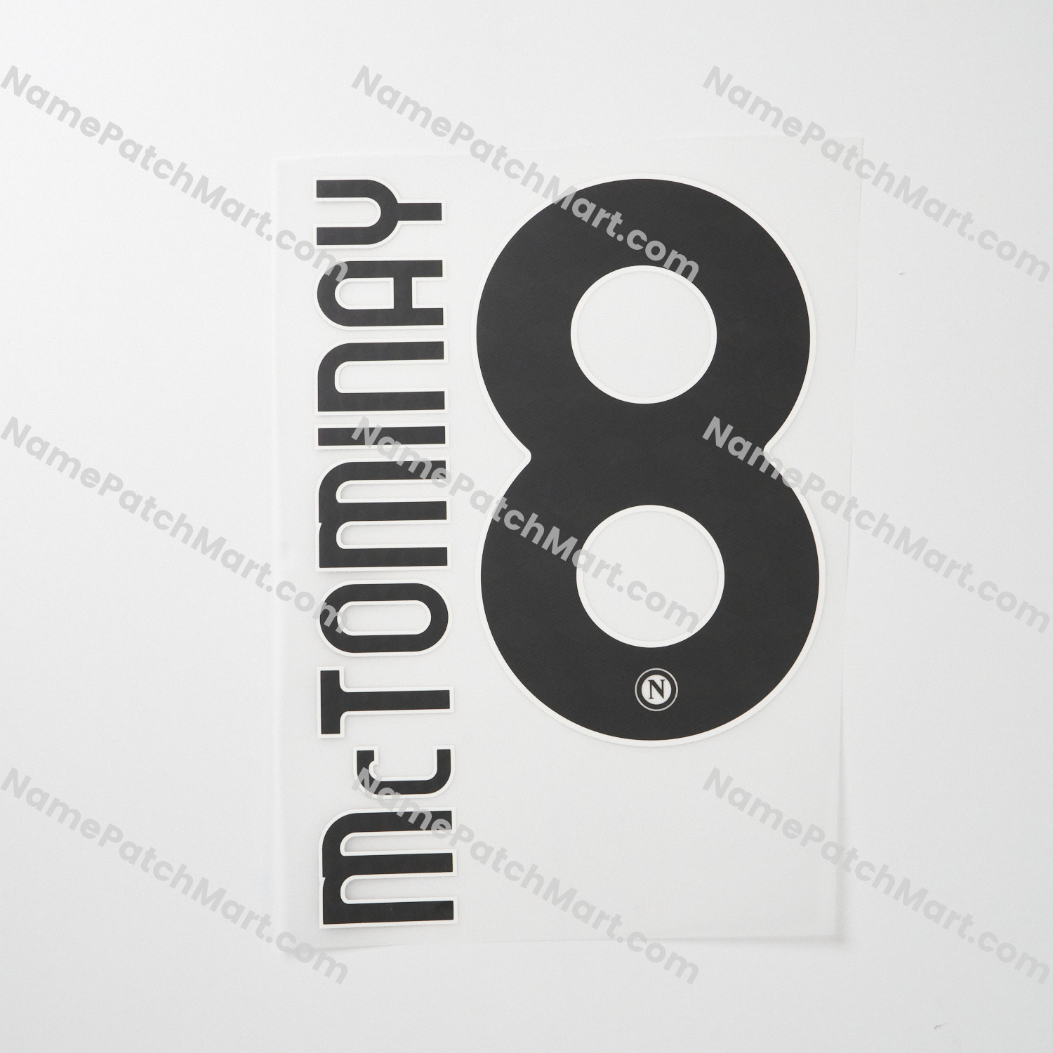 McTominay #8 - Napoli 25-26 Away  | Name Number Set - NamePatchMart.COM