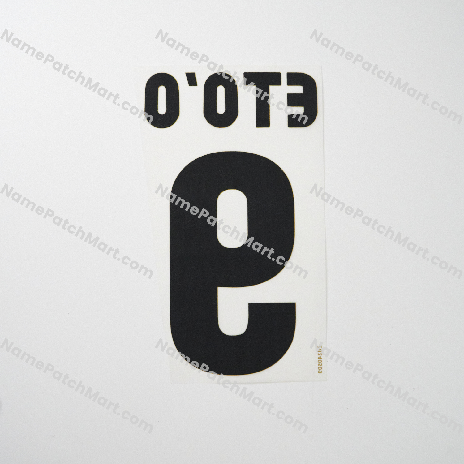 Eto'o #9 - Barcelona 2008-10 Home  | Name Number Set - NamePatchMart.COM
