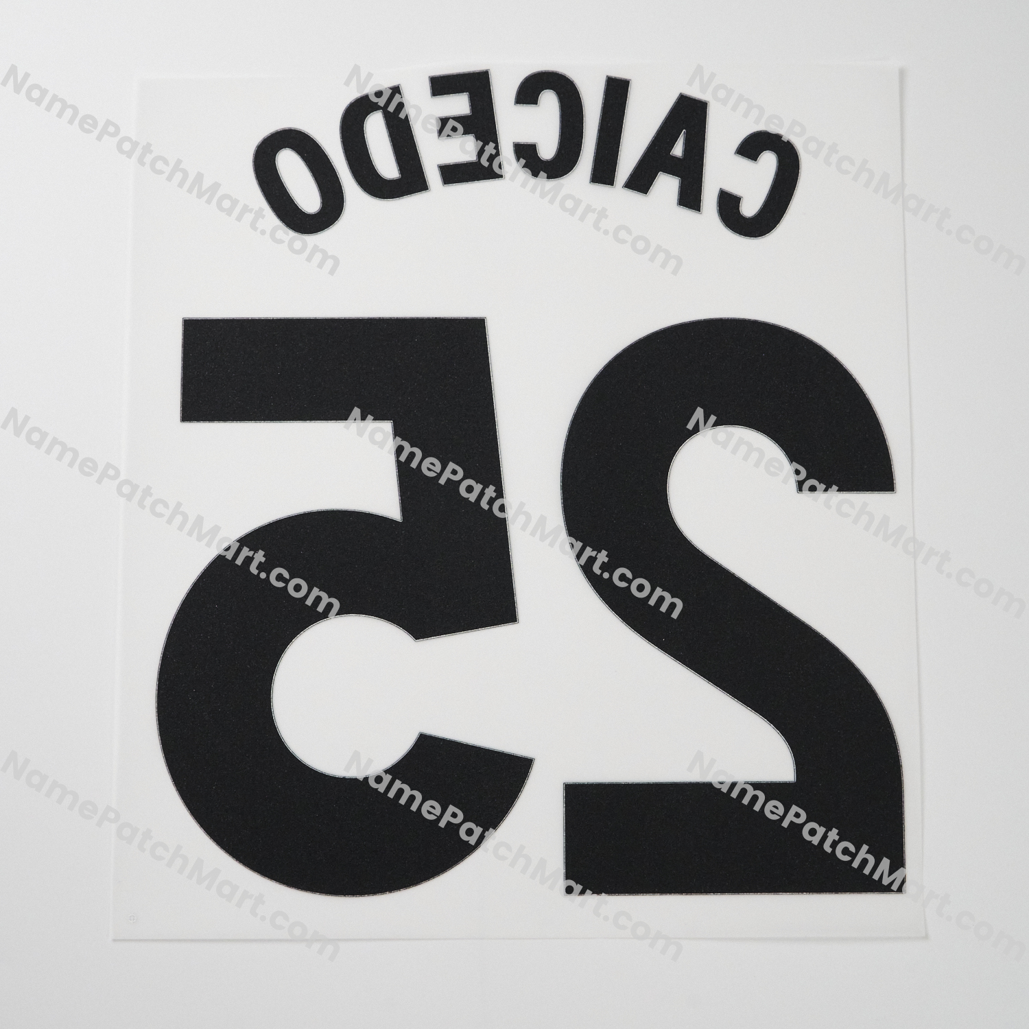 Caicedo #25 (Premier League) - Chelsea 25-26 Home and Third (include Shorts Number)  | Name Number Set - NamePatchMart.COM