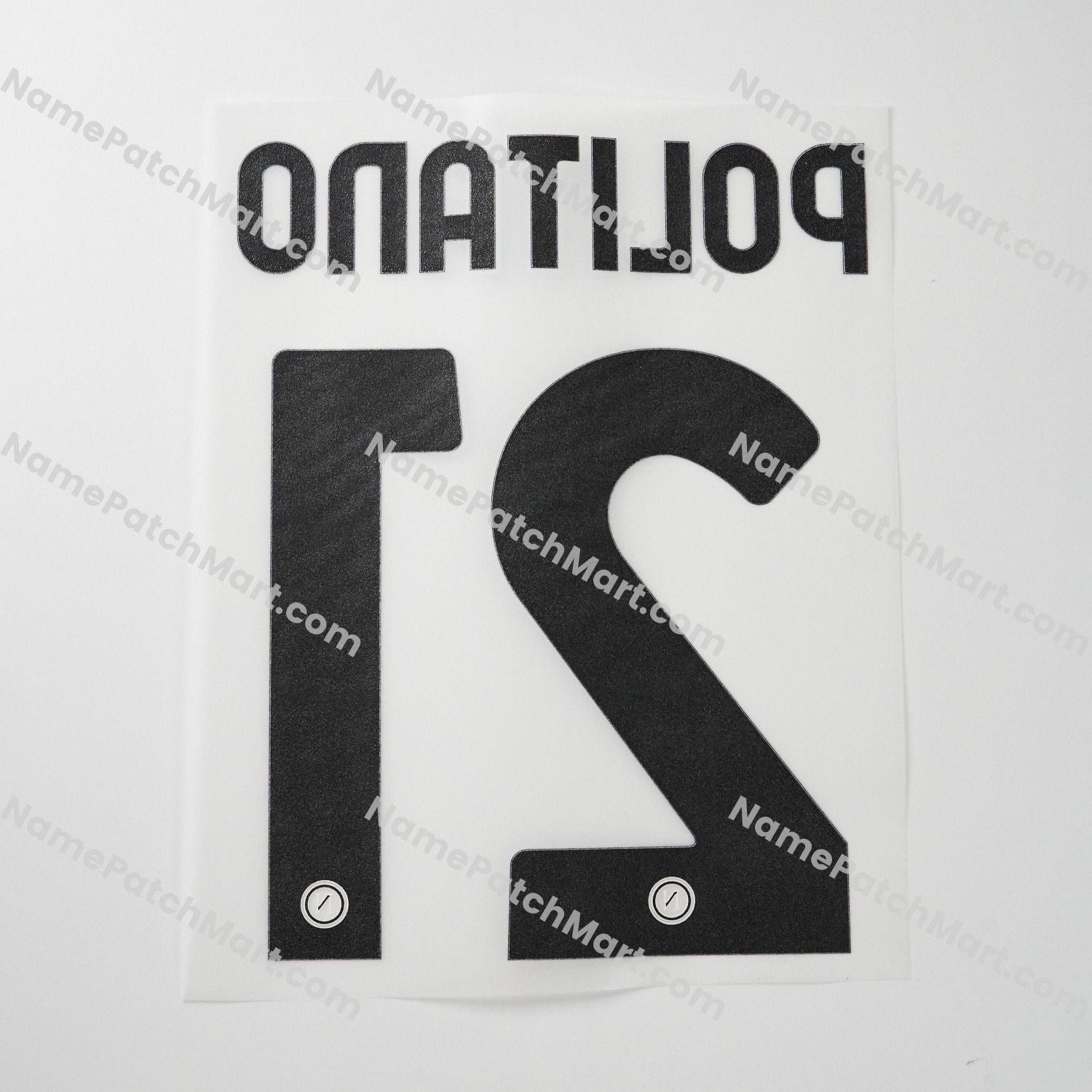 Politano #21 - Napoli 25-26 Home  | Name Number Set - NamePatchMart.COM