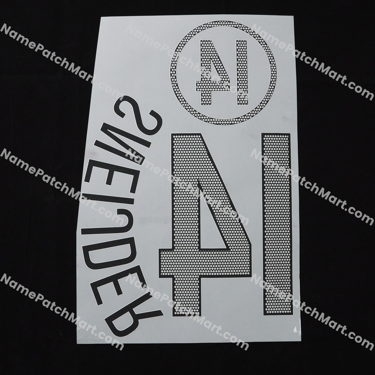 Sneijder #14 - Netherlands 2004 Home  | Name Number Set - NamePatchMart.COM