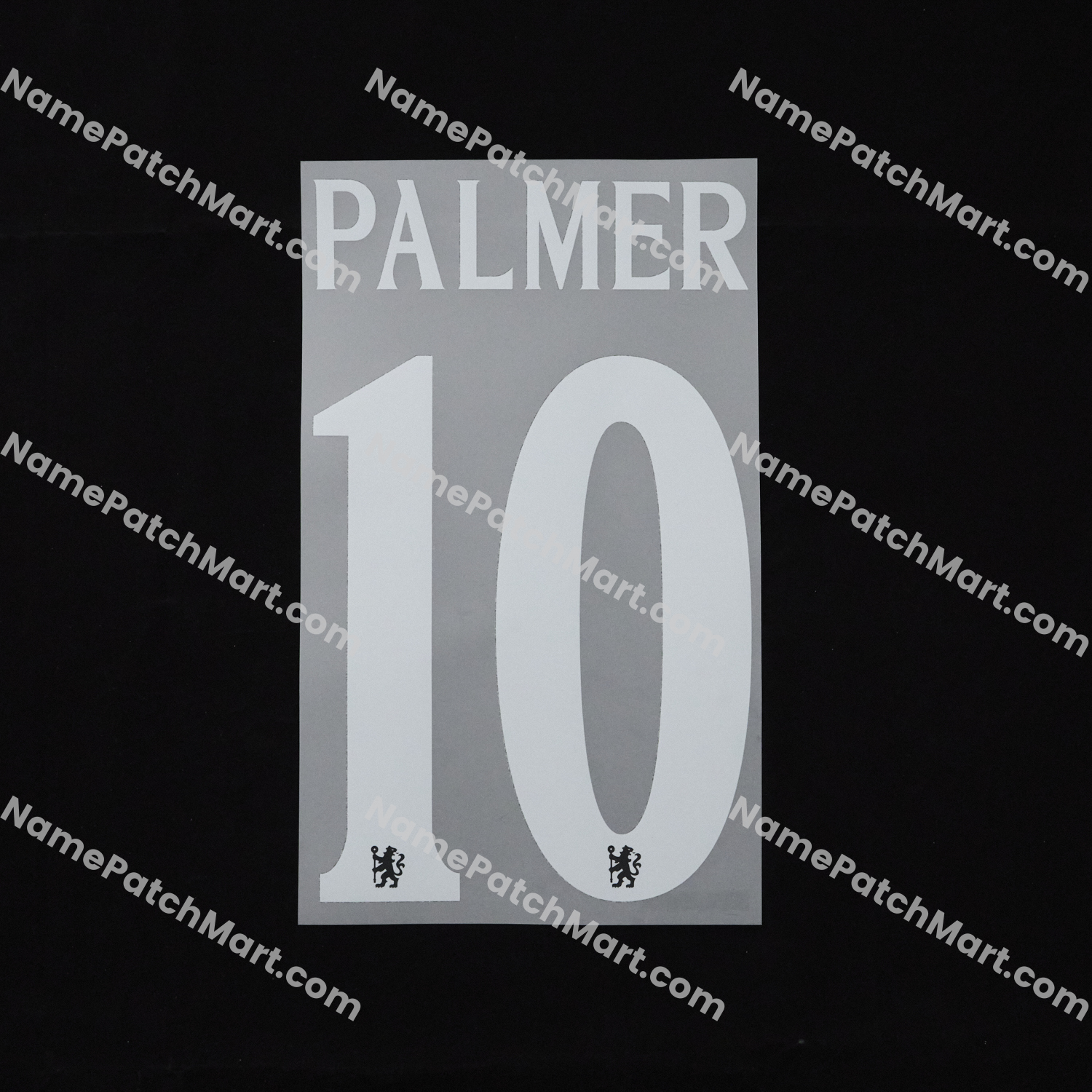 Palmer #10 (Champions League) - Chelsea 25-26 Third  | Name Number Set - NamePatchMart.COM