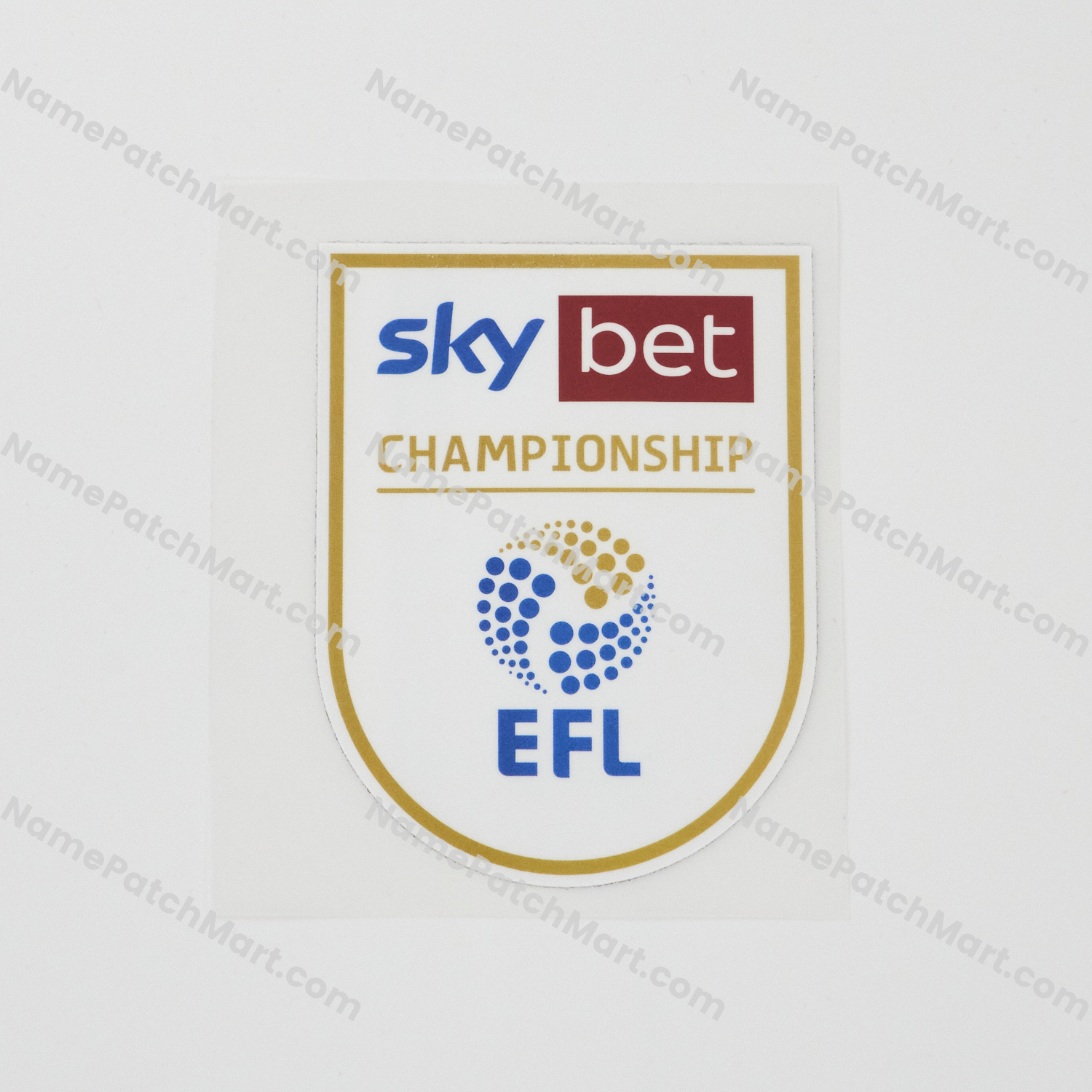 2023-25 EFL Championship Patch  | Name Number Set - NamePatchMart.COM