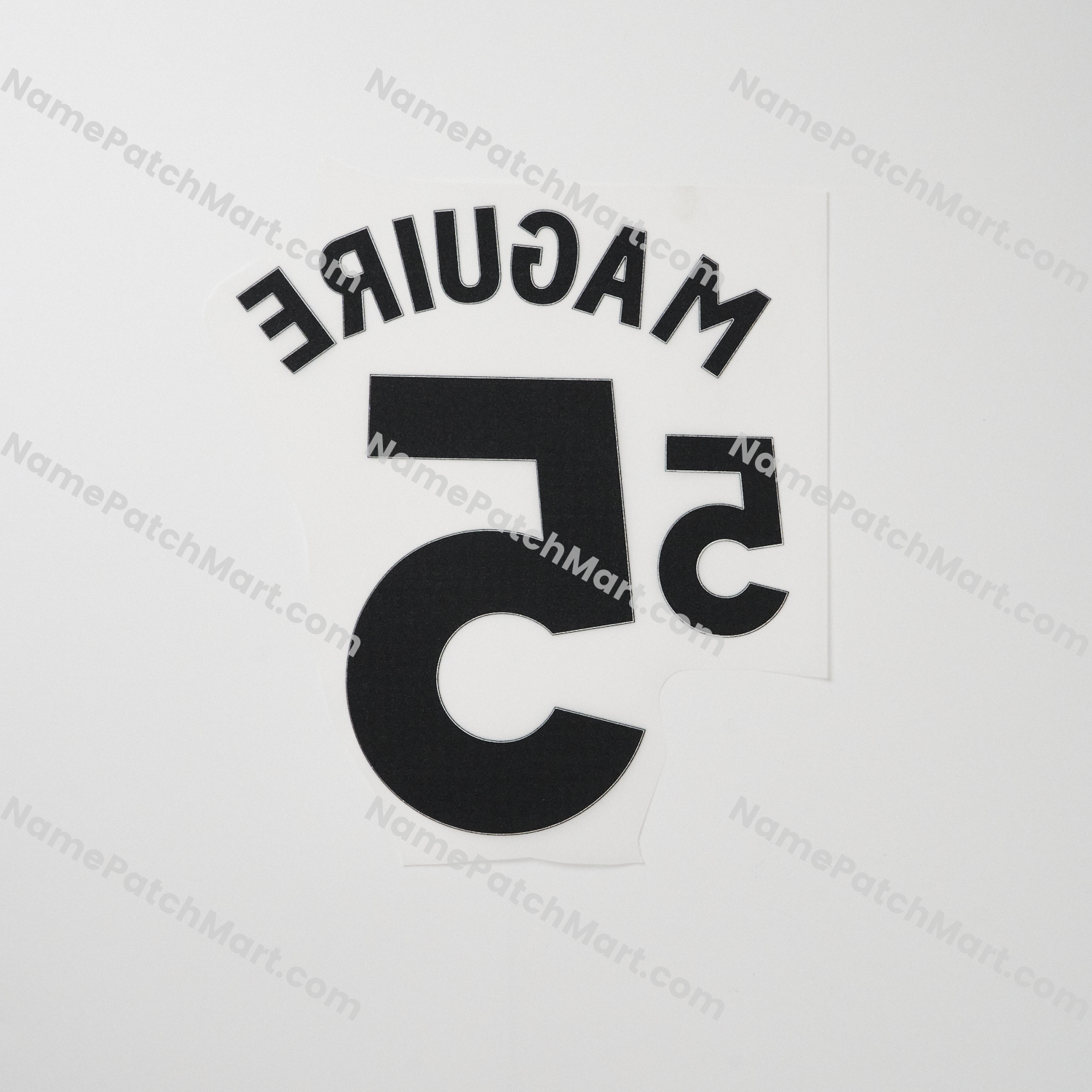 KIDS Maguire #5 (Premier League) - Manchester United 25-26 Home  | Name Number Set - NamePatchMart.COM