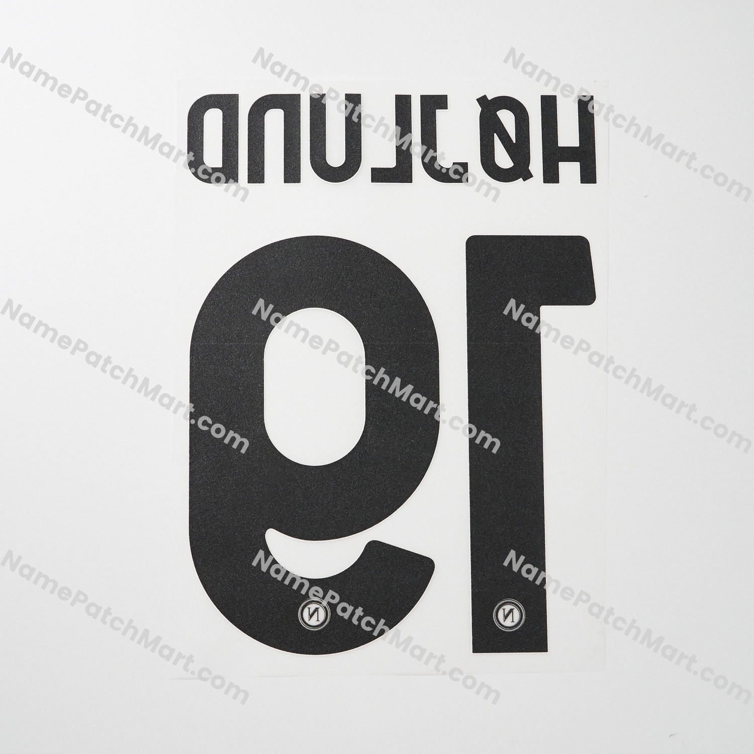 Højlund #19 - Napoli 25-26 Away  | Name Number Set - NamePatchMart.COM