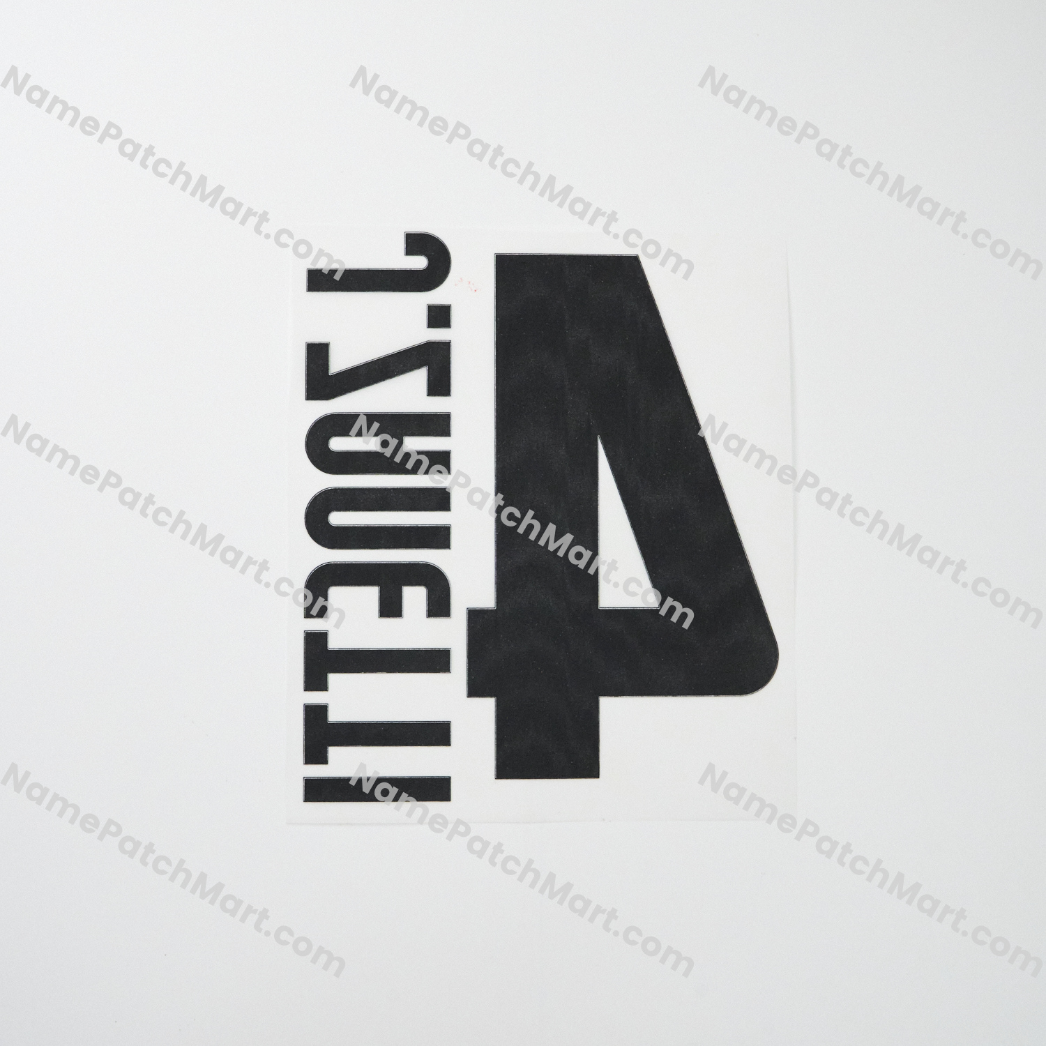 J.Zanetti #4 - Inter Milan 2009-11 Home  | Name Number Set - NamePatchMart.COM