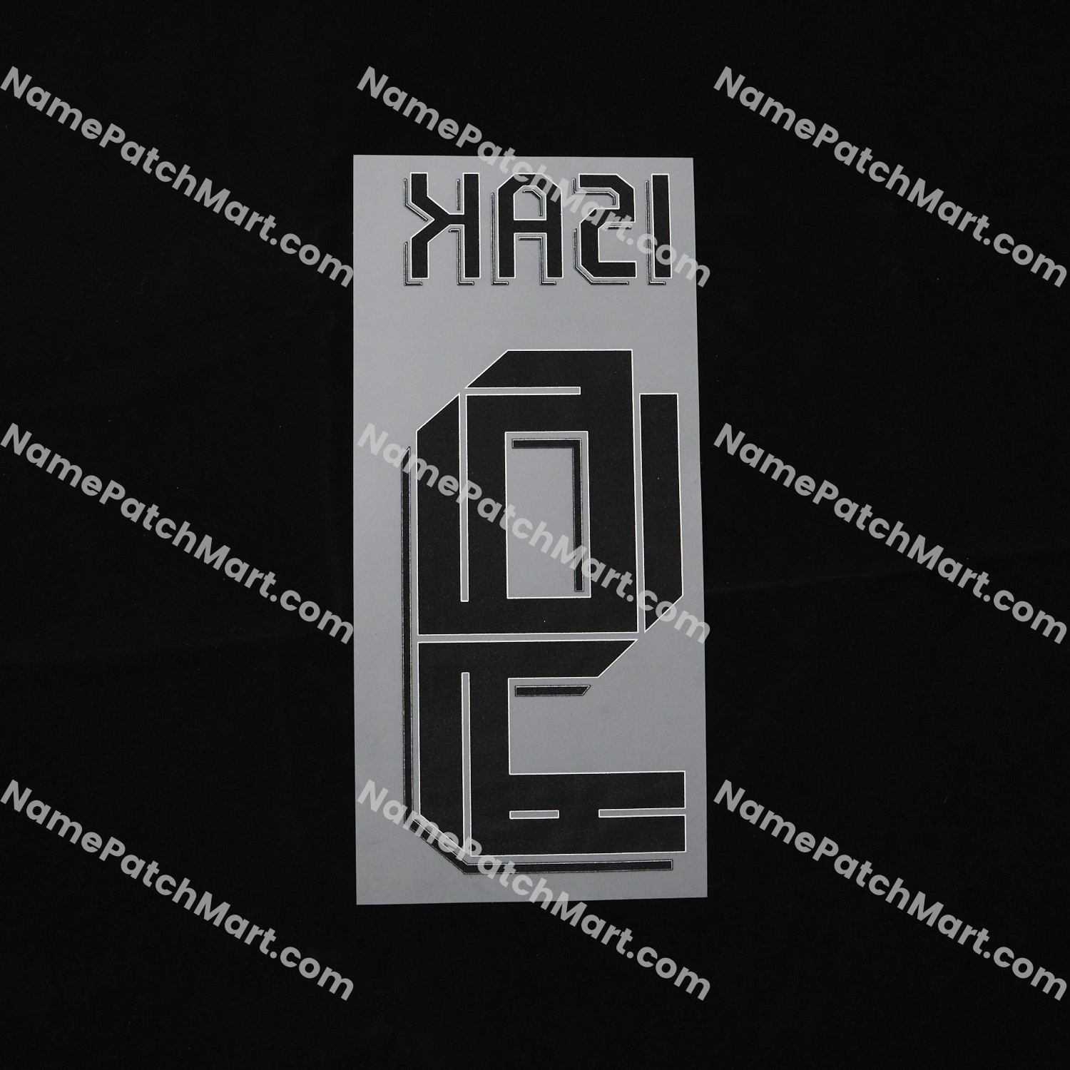 Isak #9 (Champions League) - Liverpool 25-26 Third  | Name Number Set - NamePatchMart.COM