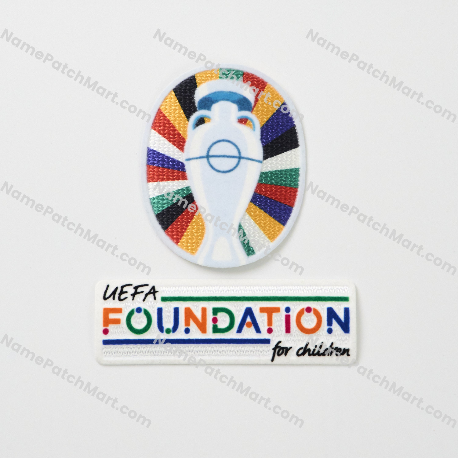 UEFA Euro 2024 Patch + Foundation  | Name Number Set - NamePatchMart.COM