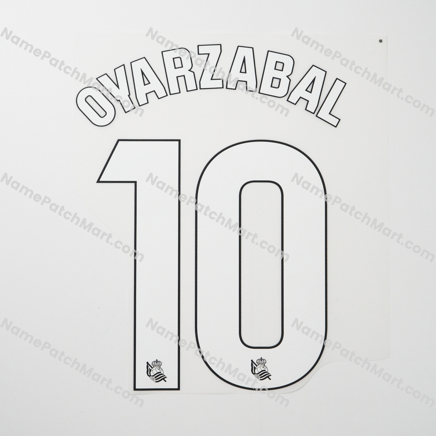 Oyarzabal #10 (La Liga) - Real Sociedad 25-26 Home  | Name Number Set - NamePatchMart.COM