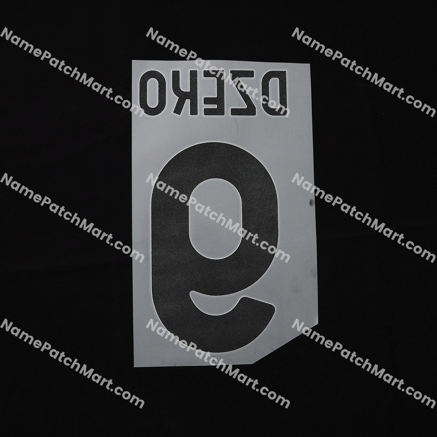 Dzeko #9 - Fiorentina 25-26 Home  | Name Number Set - NamePatchMart.COM