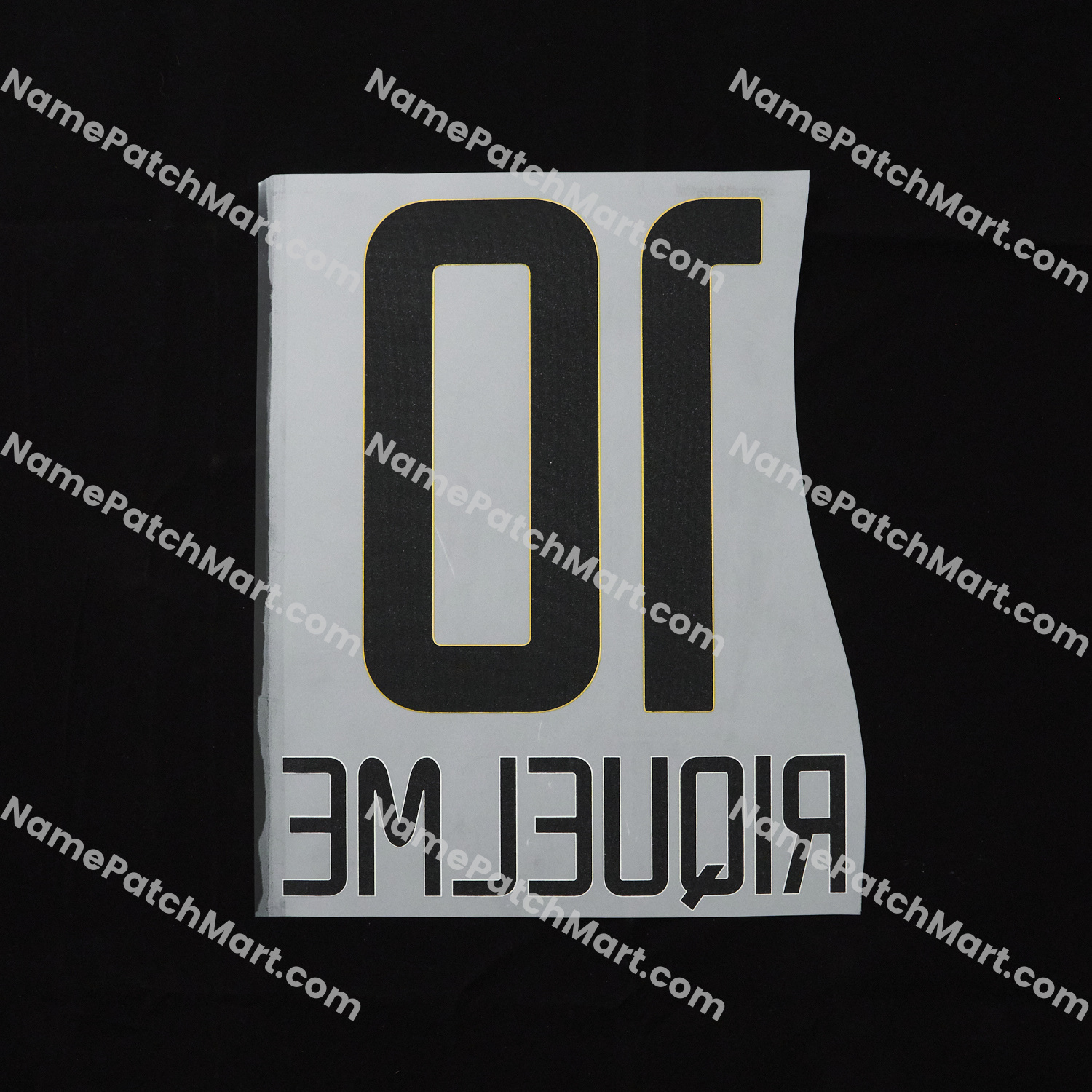 Riquelme #10 - Boca Juniors 2003-04 Home  | Name Number Set - NamePatchMart.COM