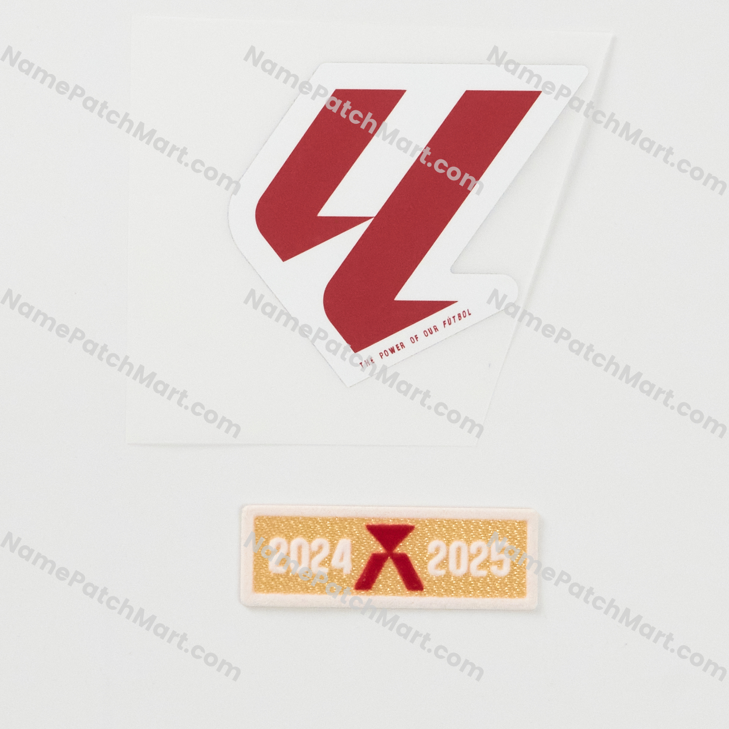 2025-26 La Liga Champion Patch Set (24-25 Winners - Barcelona)  | Name Number Set - NamePatchMart.COM